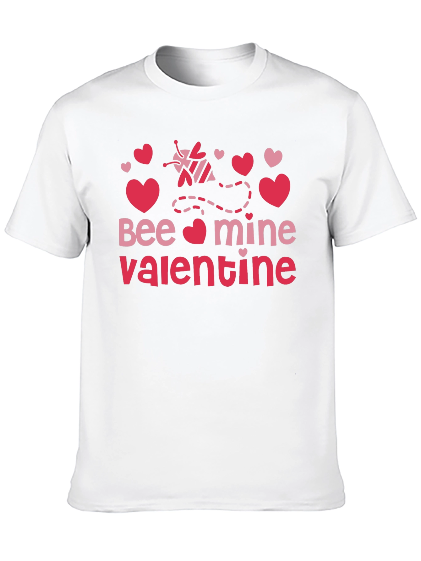 Bee Mine Valentine T-Shirt Black Valentines Day Tee