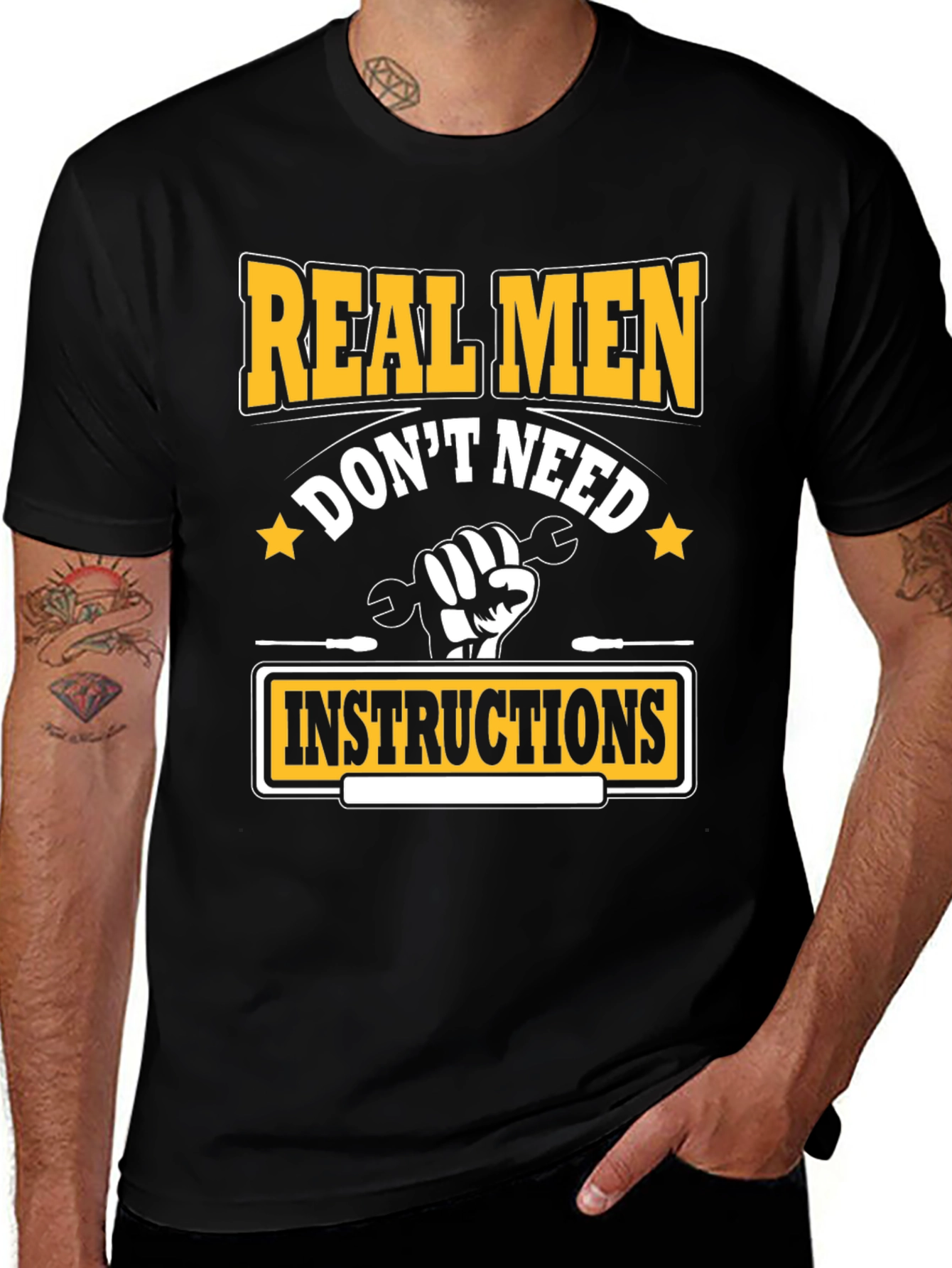 Real Men Dont Need Instructions T-Shirt