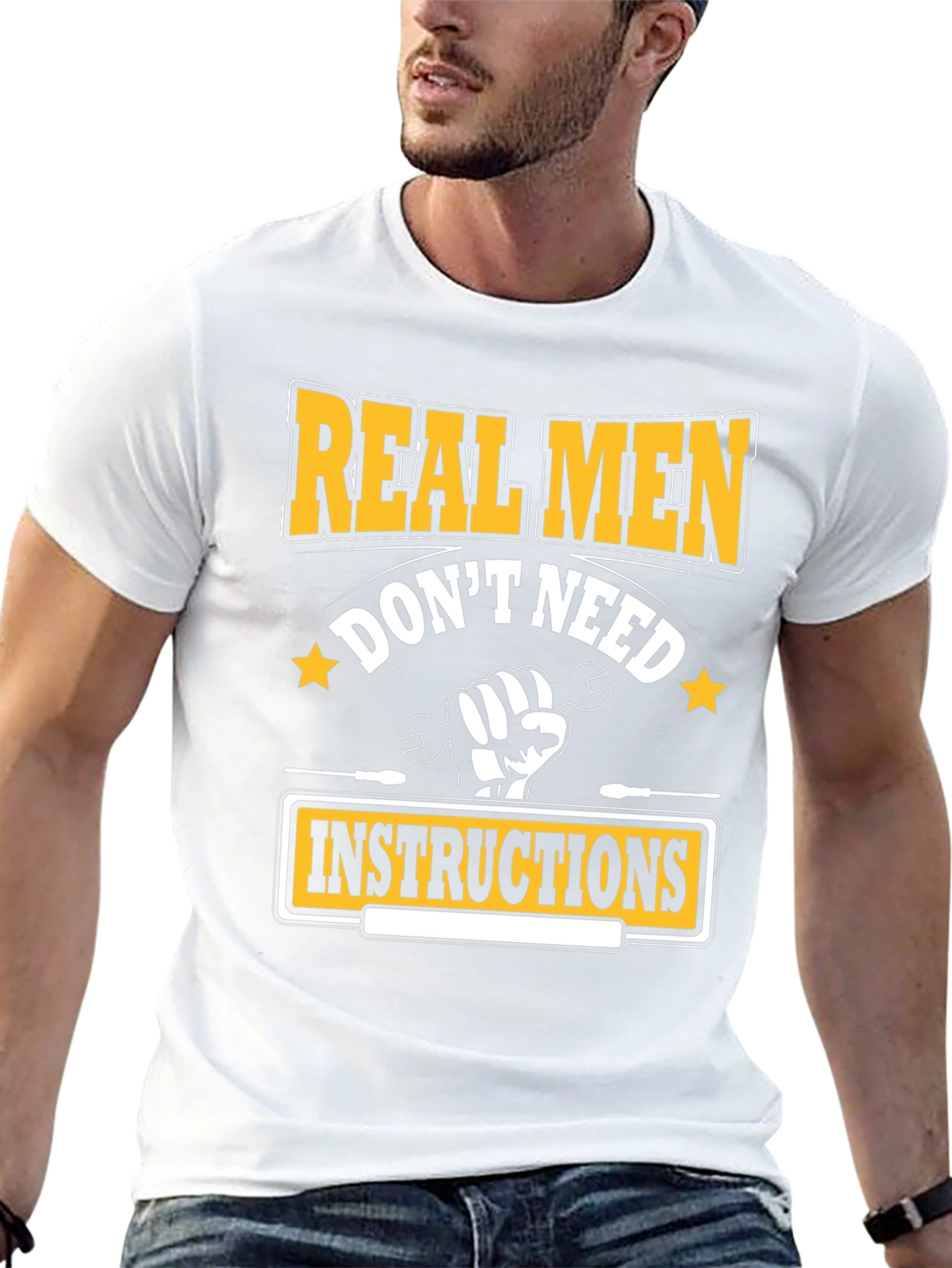 Real Men Dont Need Instructions T-Shirt