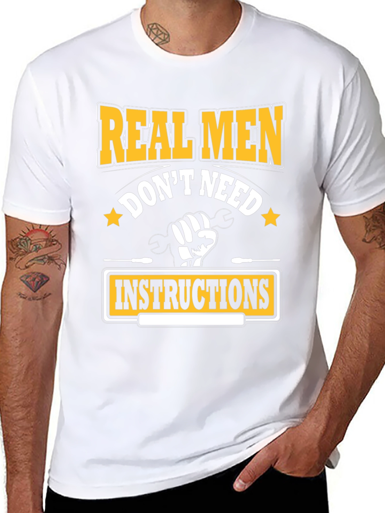 Real Men Dont Need Instructions T-Shirt