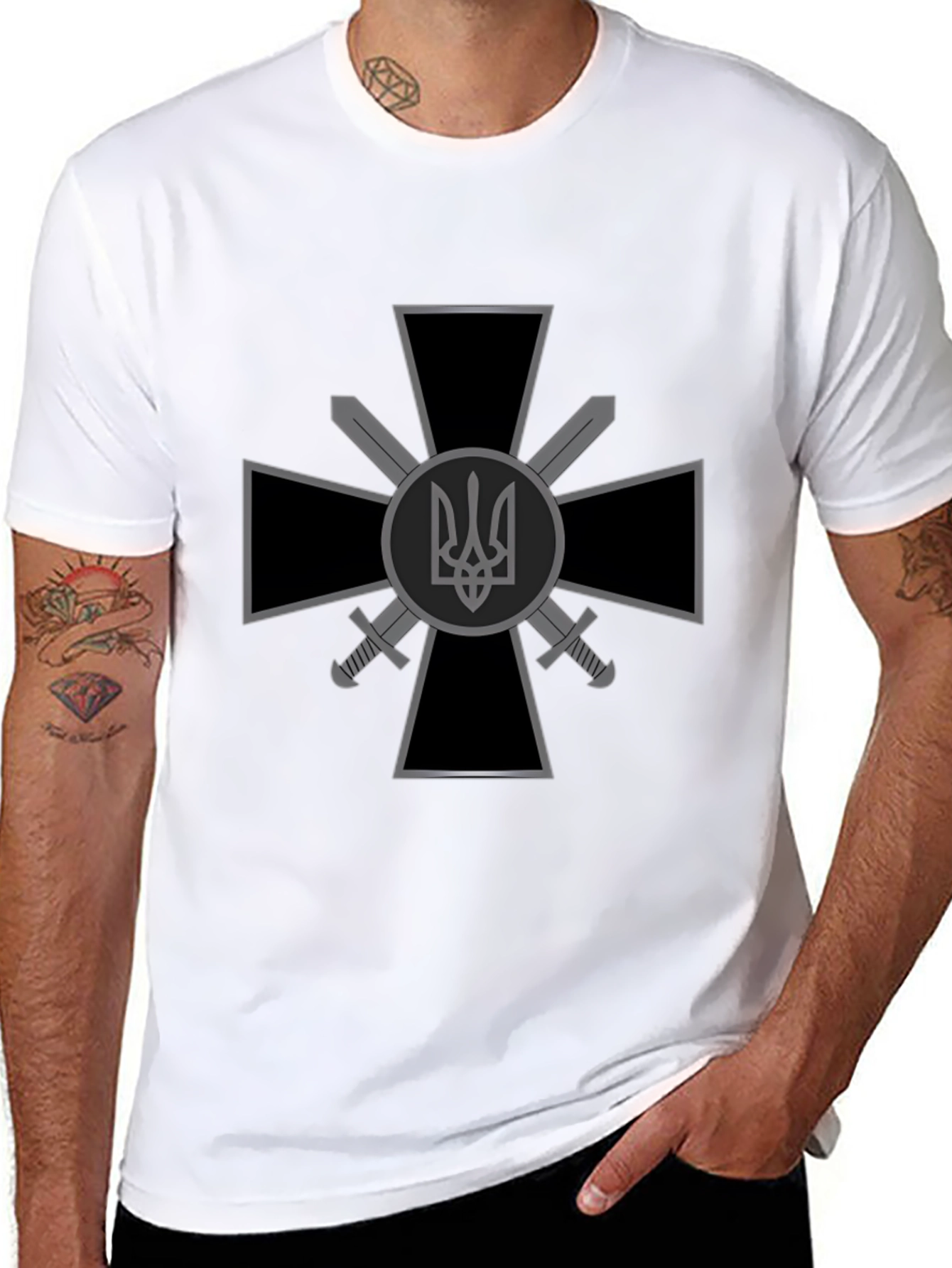 Ukrainian Armed Forces Black T-Shirt