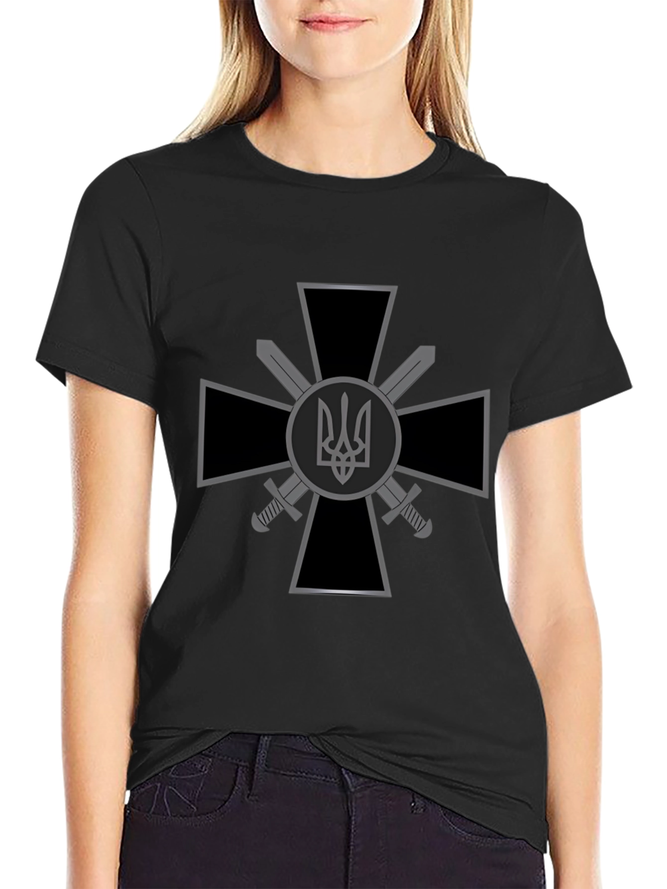 Ukrainian Armed Forces Black T-Shirt