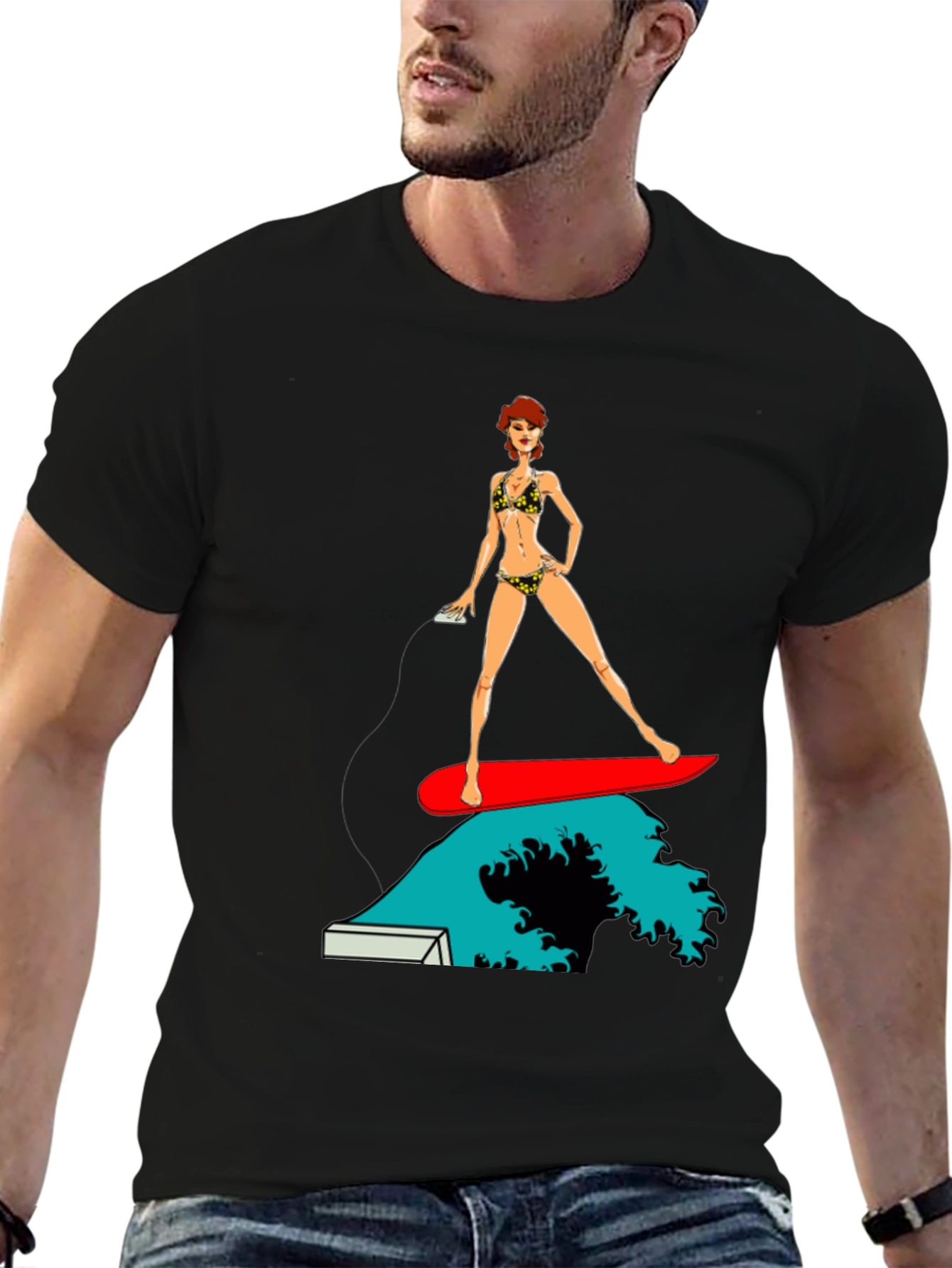 Surfs Up Iron T-Shirt