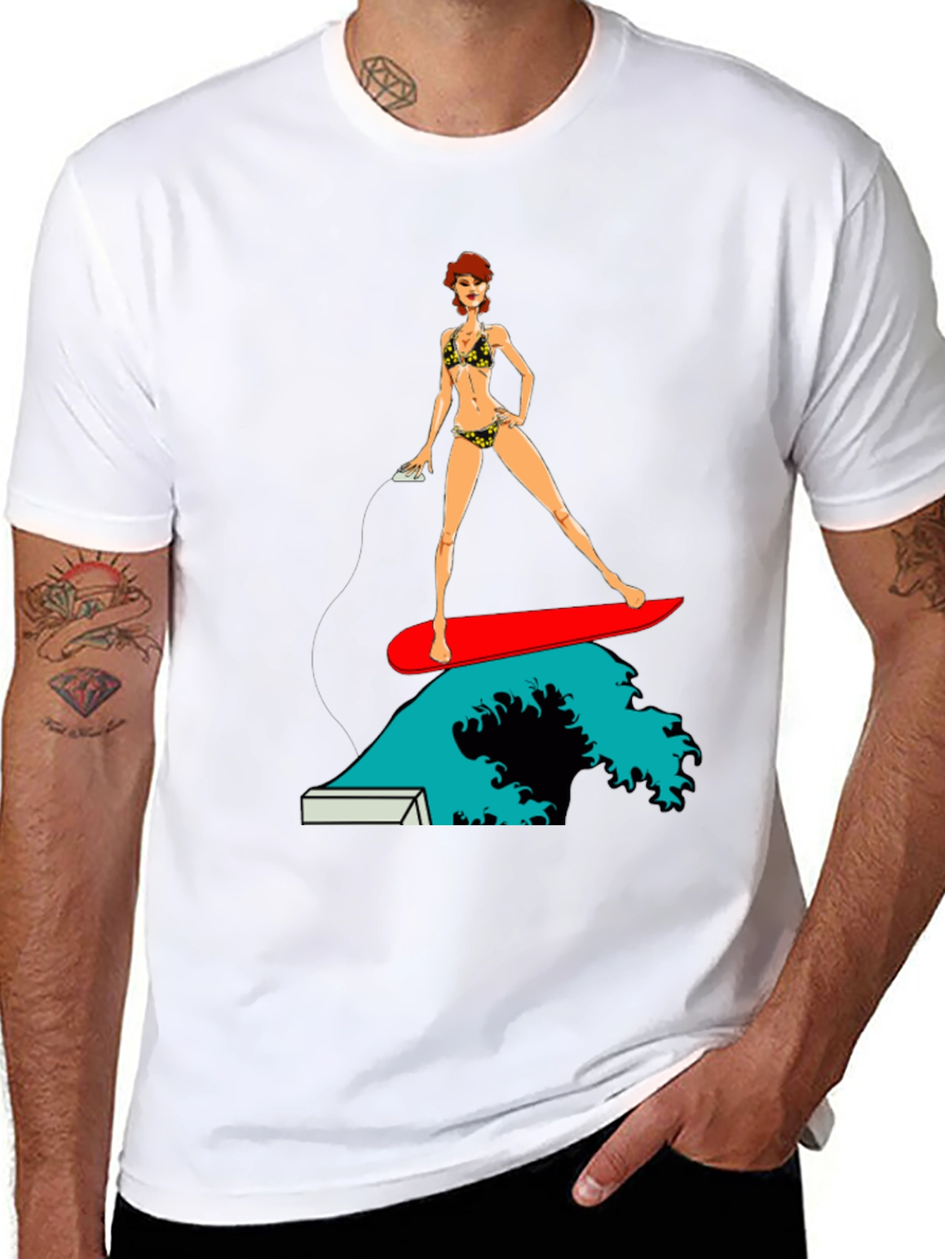 Surfs Up Iron T-Shirt
