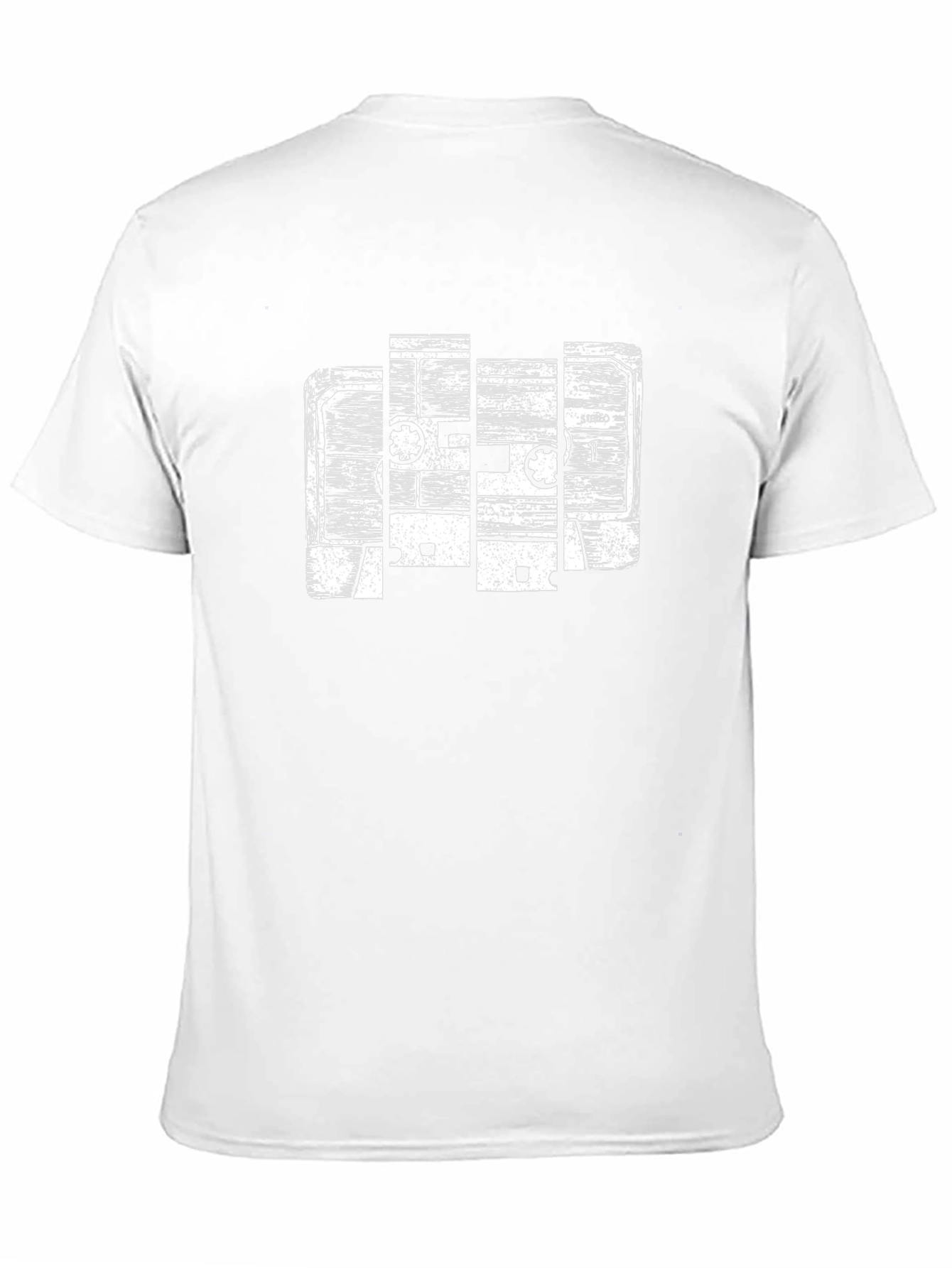 Retro Cassette Tape Graphic T-Shirt - Classic Design
