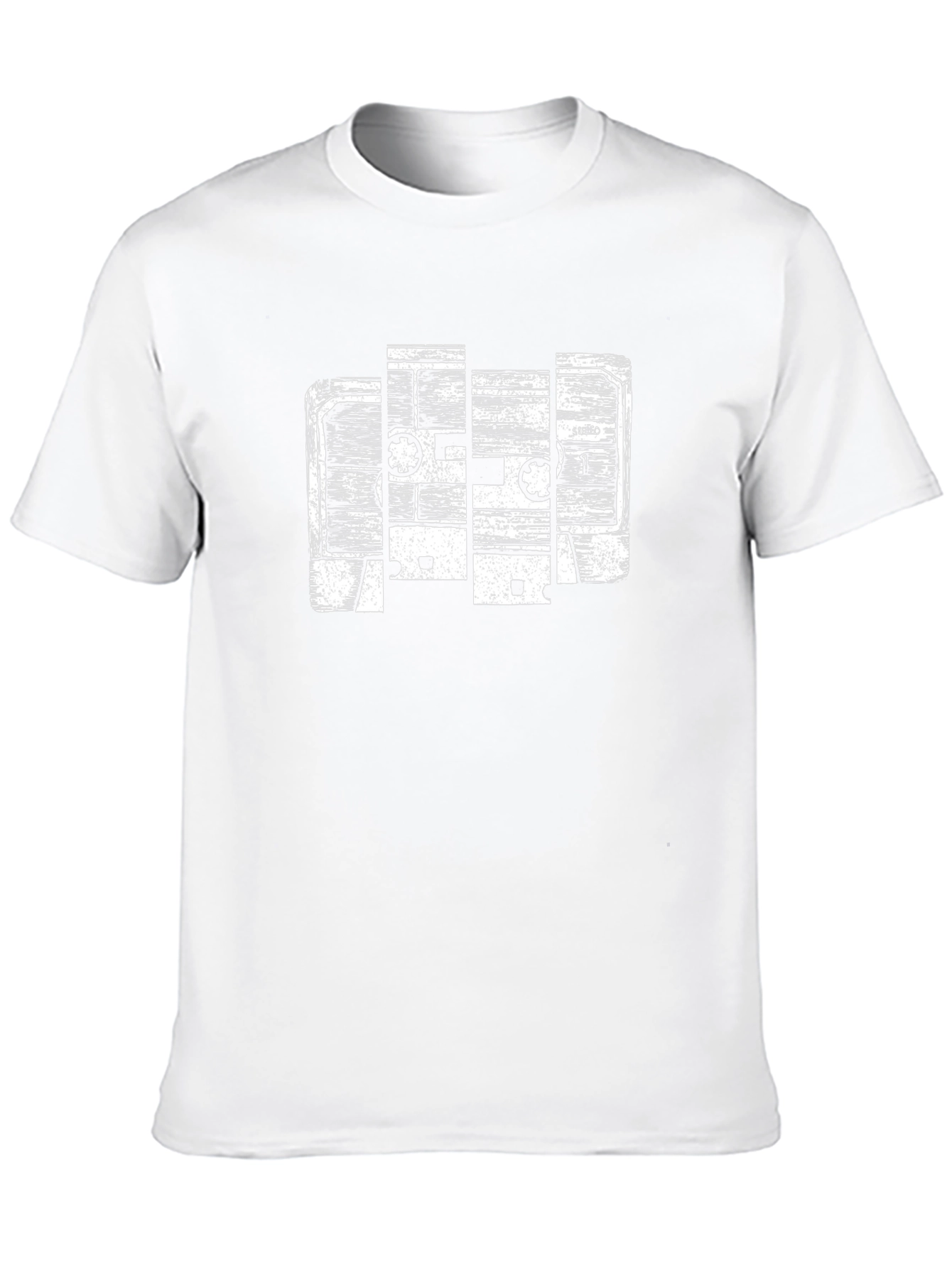 Retro Cassette Tape Graphic T-Shirt - Classic Design