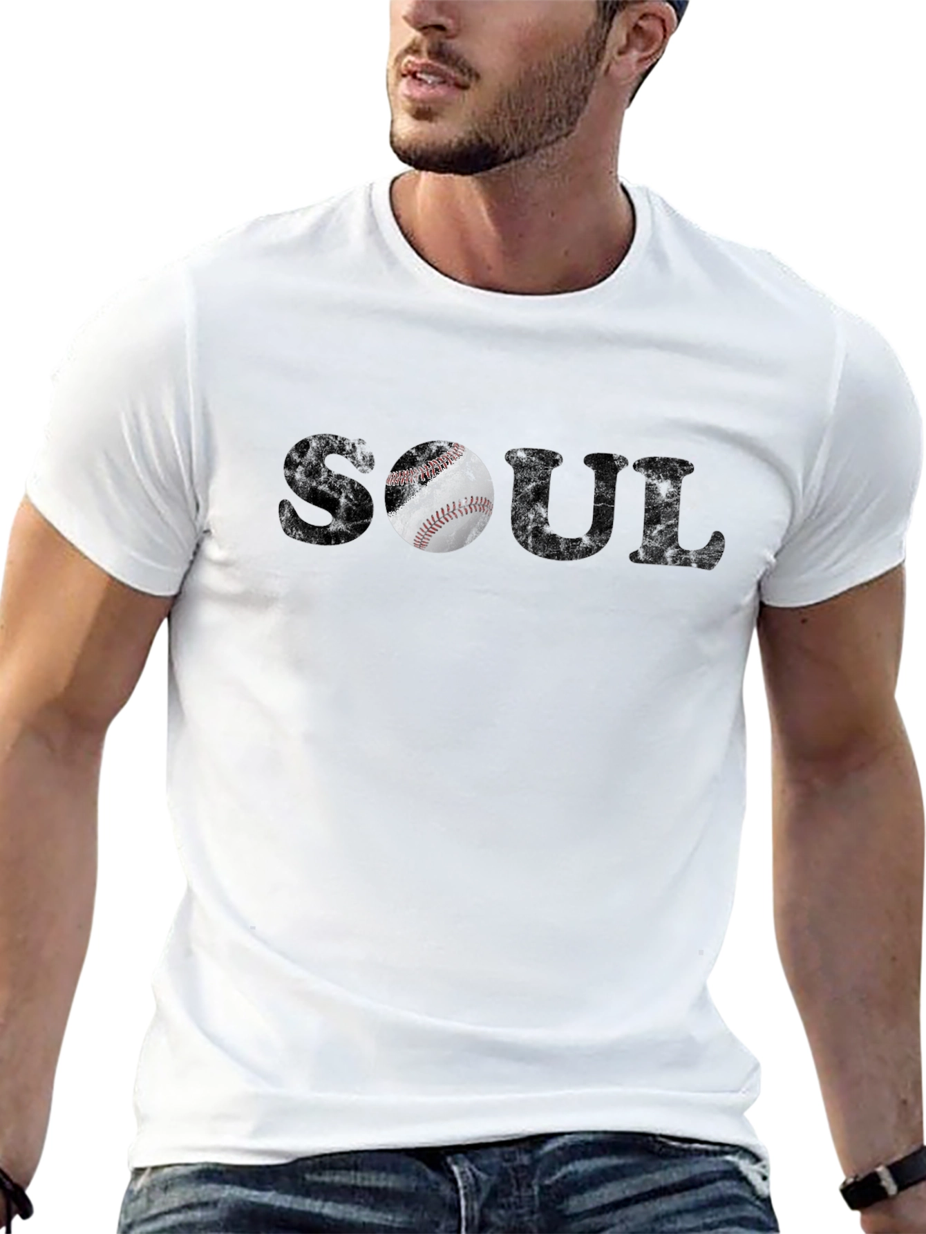 Soul Baseball Graphic T-Shirt