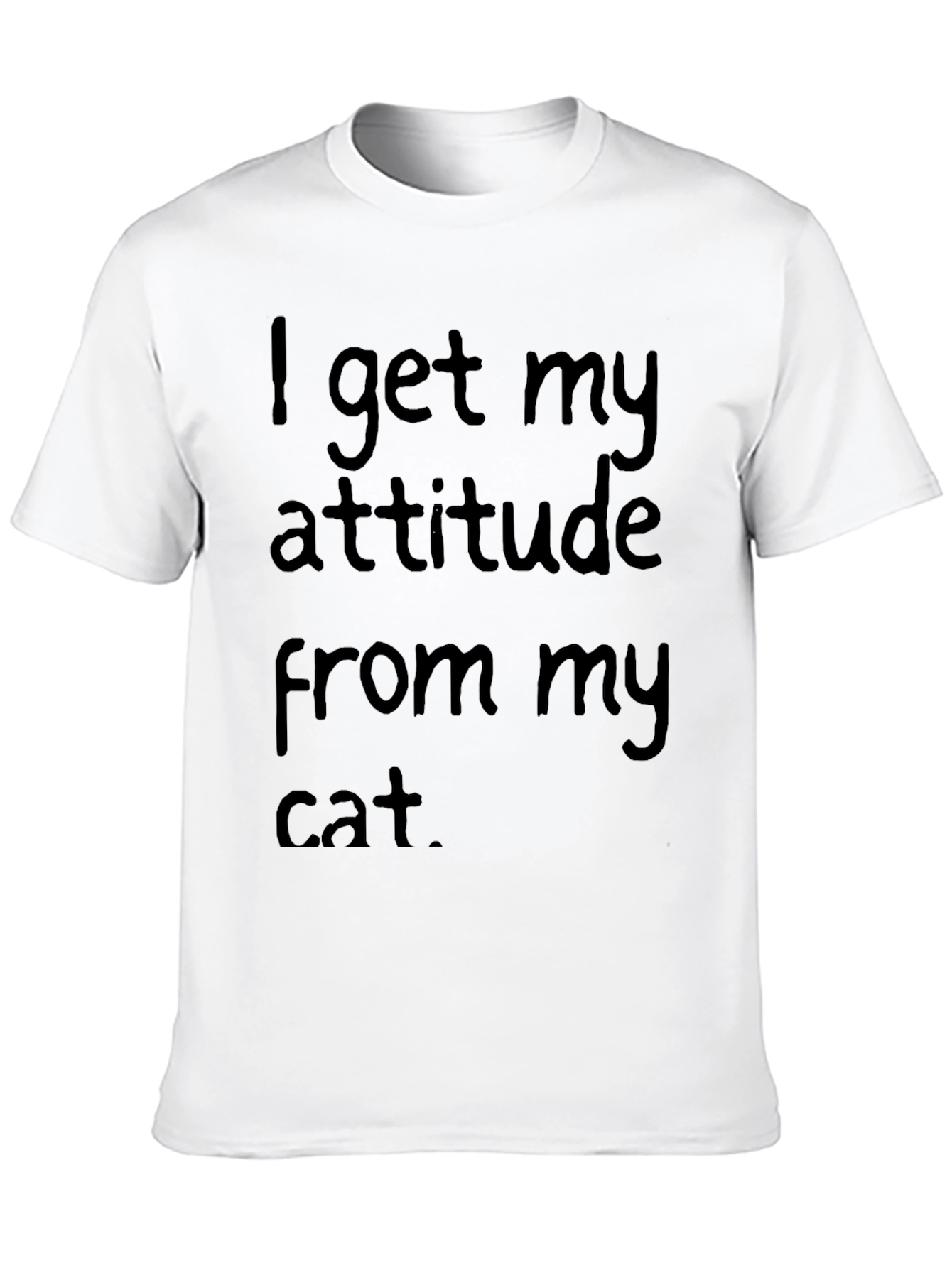 Attitude from Cat Black Tee
