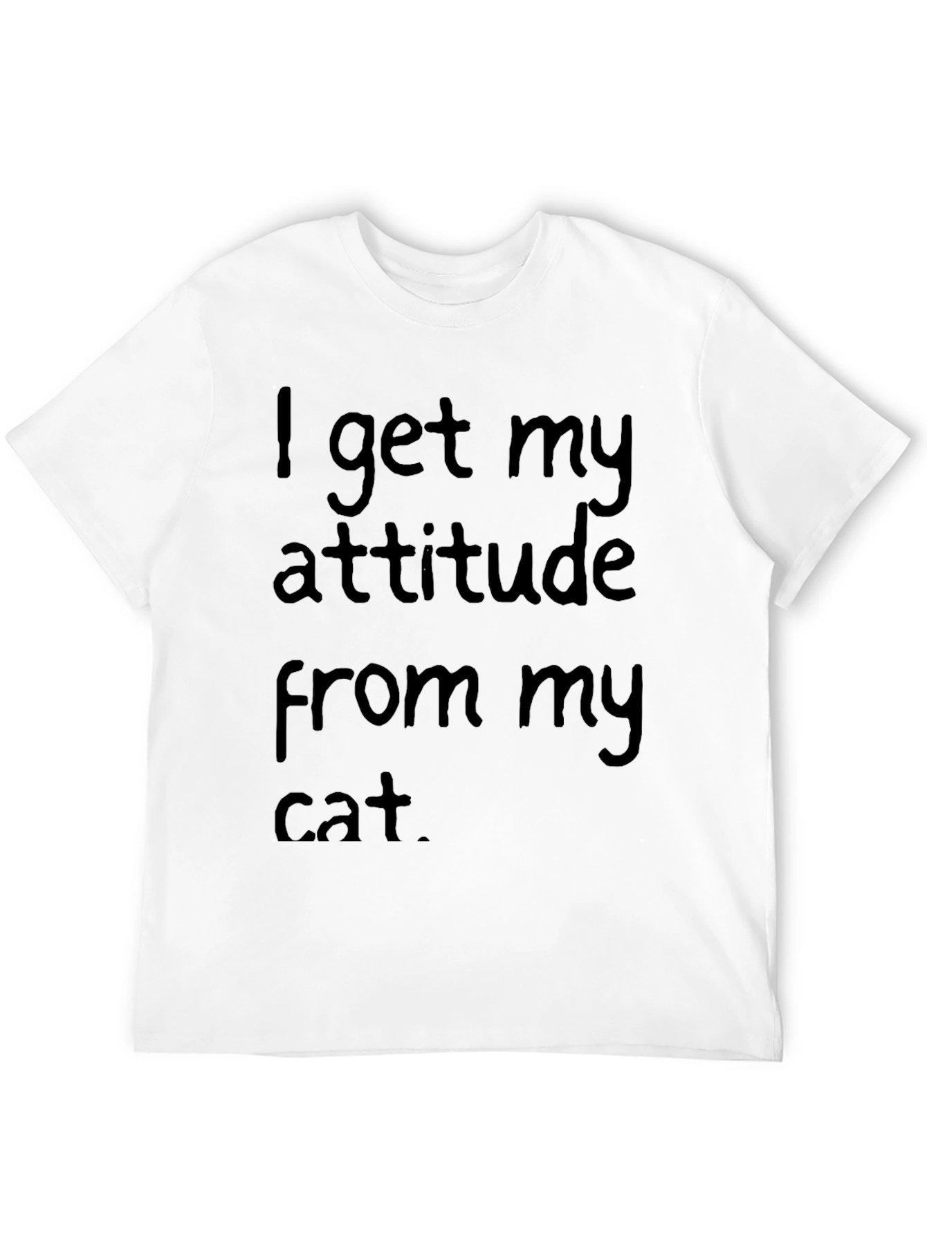 Attitude from Cat Black Tee