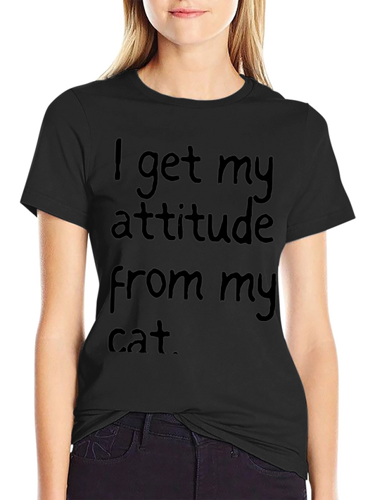 Attitude from Cat Black Tee
