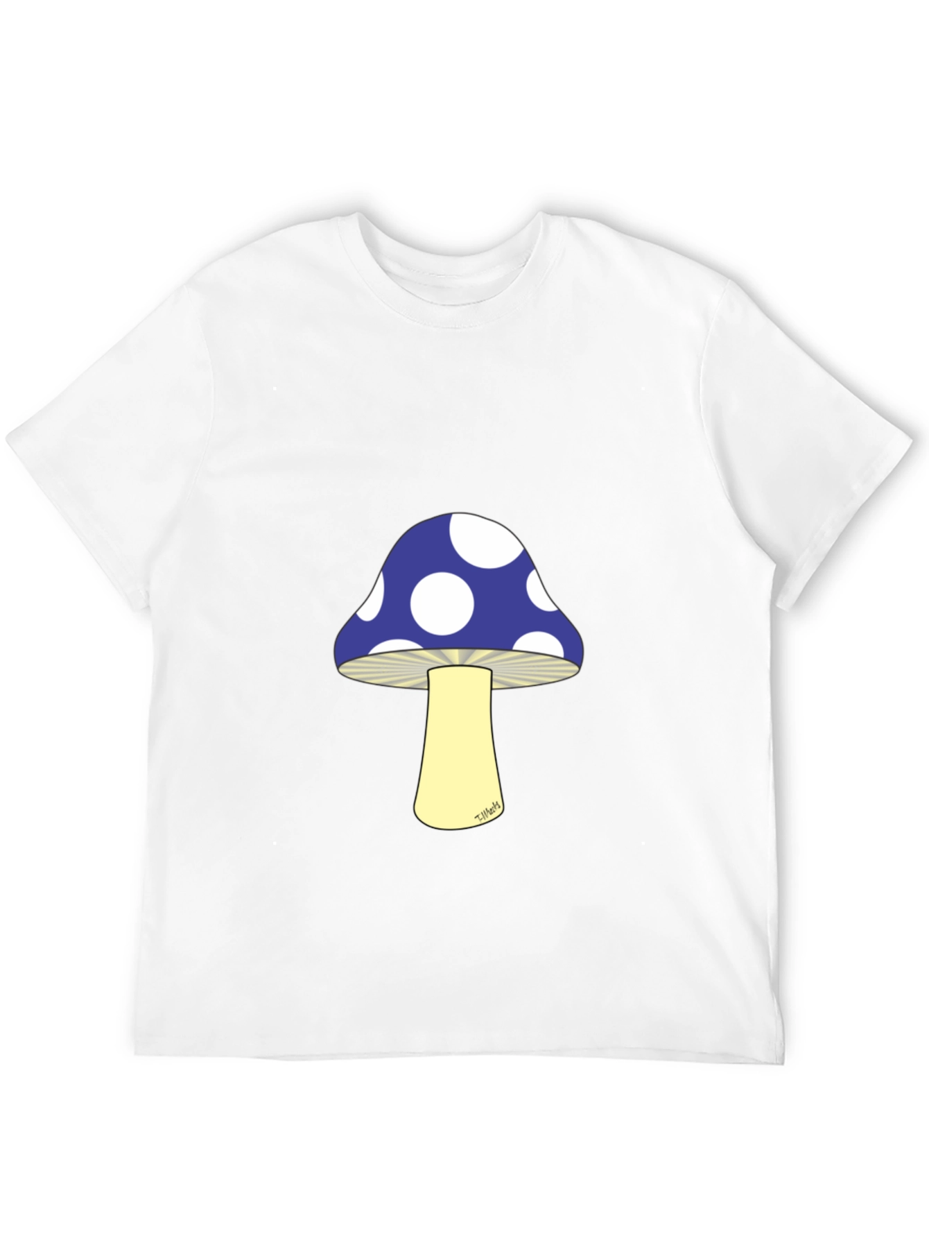 Mushroom T-Shirt - Polka Dot Cap