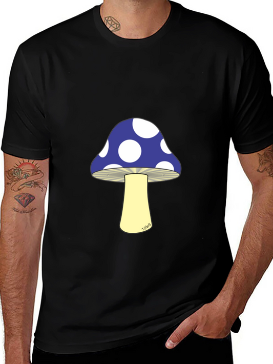 Mushroom T-Shirt - Polka Dot Cap