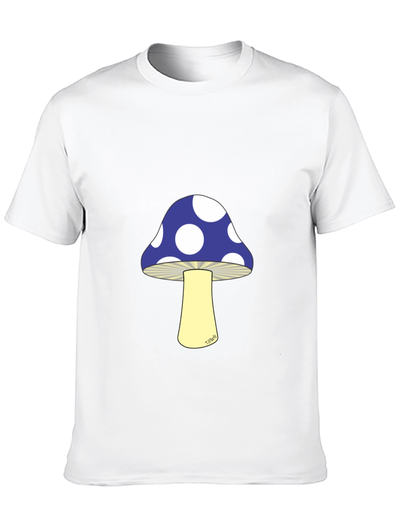 Mushroom T-Shirt - Polka Dot Cap