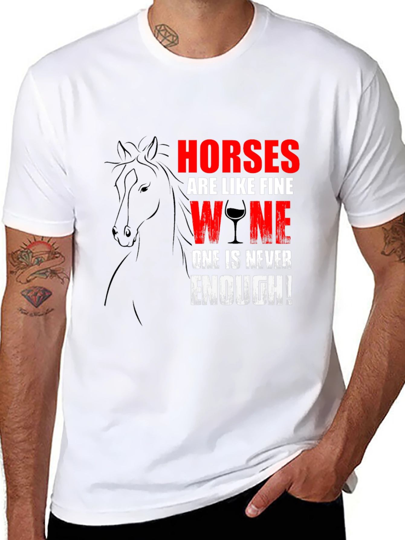 Horses Are Like Fine Wine T-Shirt