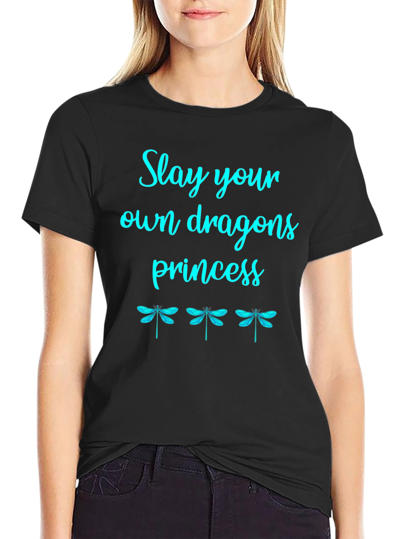 Slay Your Own Dragons Princess Graphic Tee