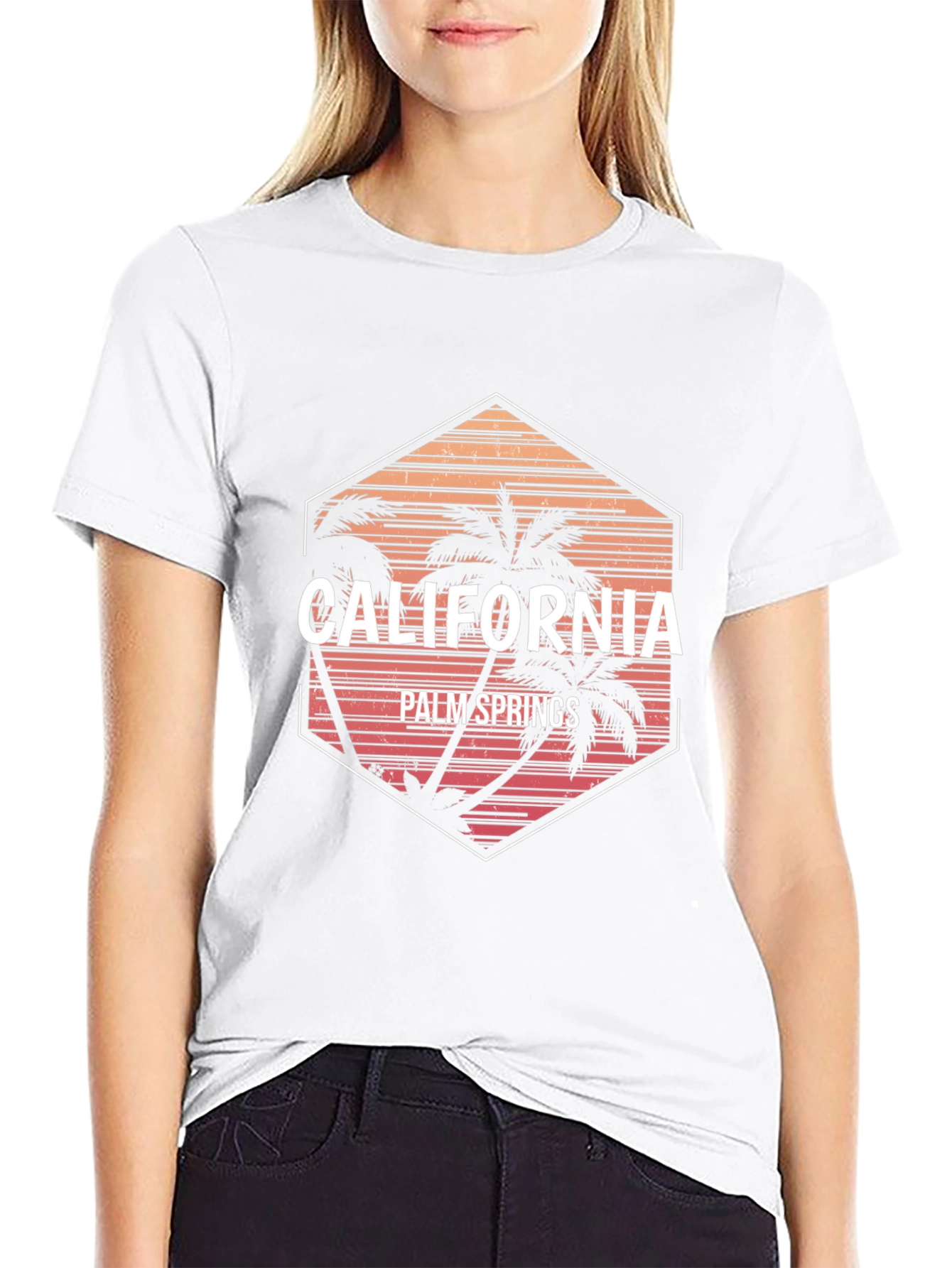 California Palm Springs Graphic Tee