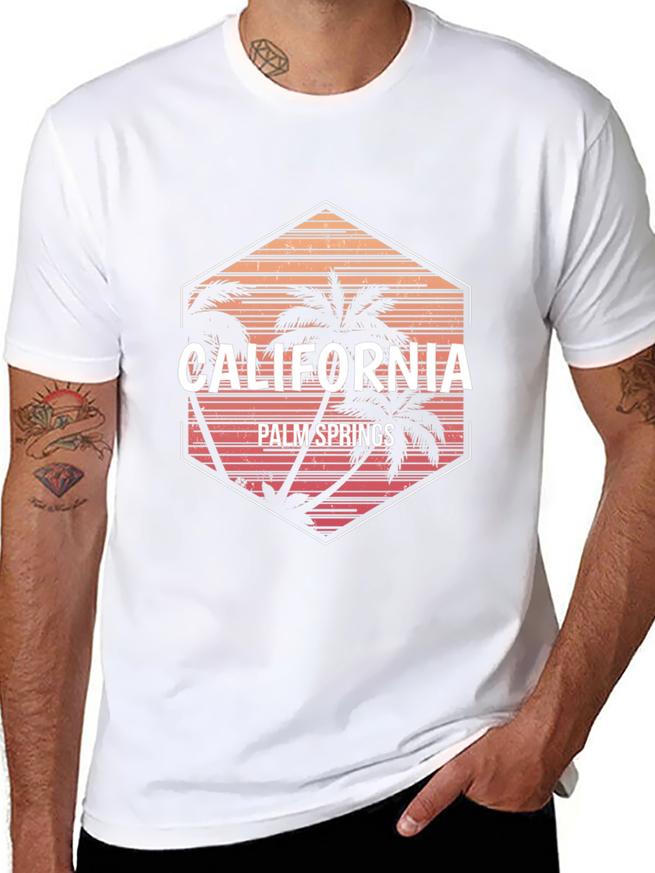 California Palm Springs Graphic Tee