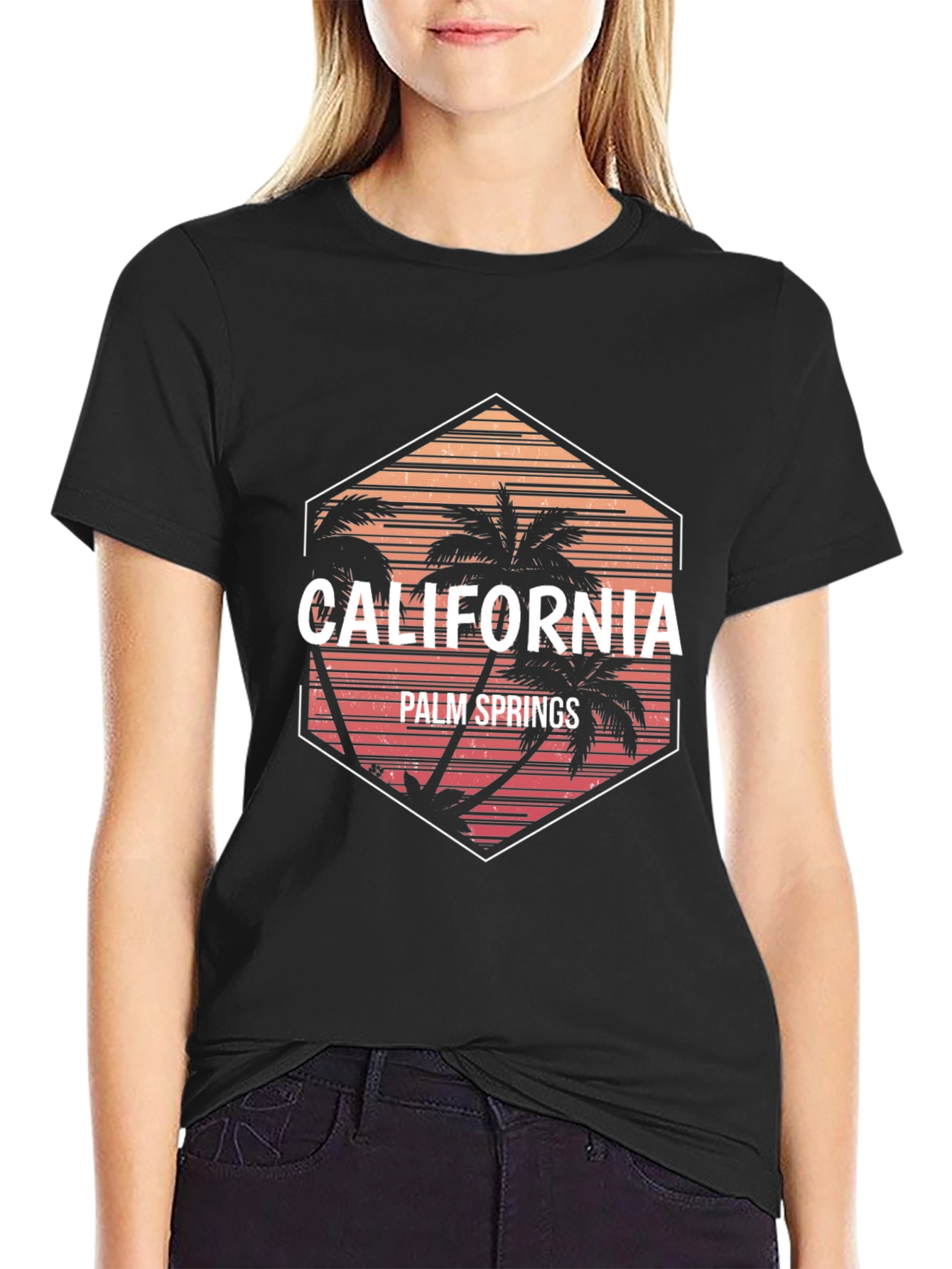 California Palm Springs Graphic Tee