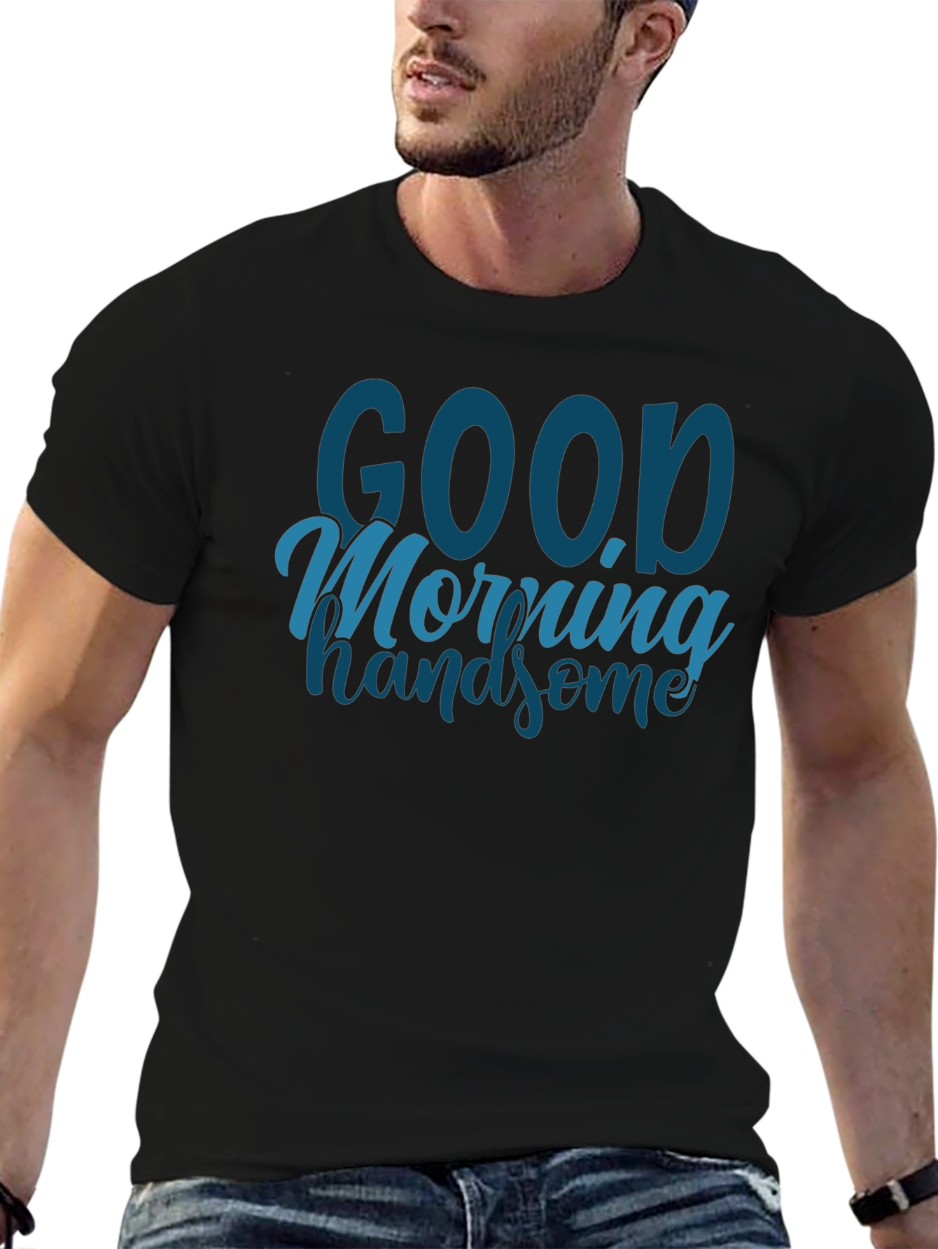 Good Morning Handsome Graphic Tee