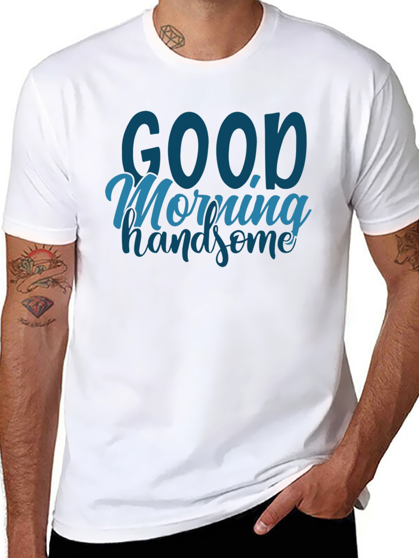 Good Morning Handsome Graphic Tee