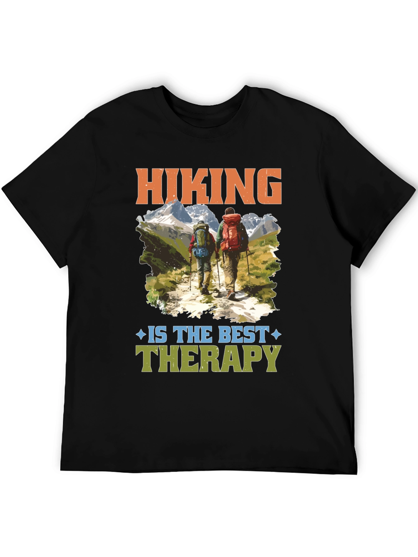 Hiking Therapy T-Shirt - Outdoor Adventure Tee