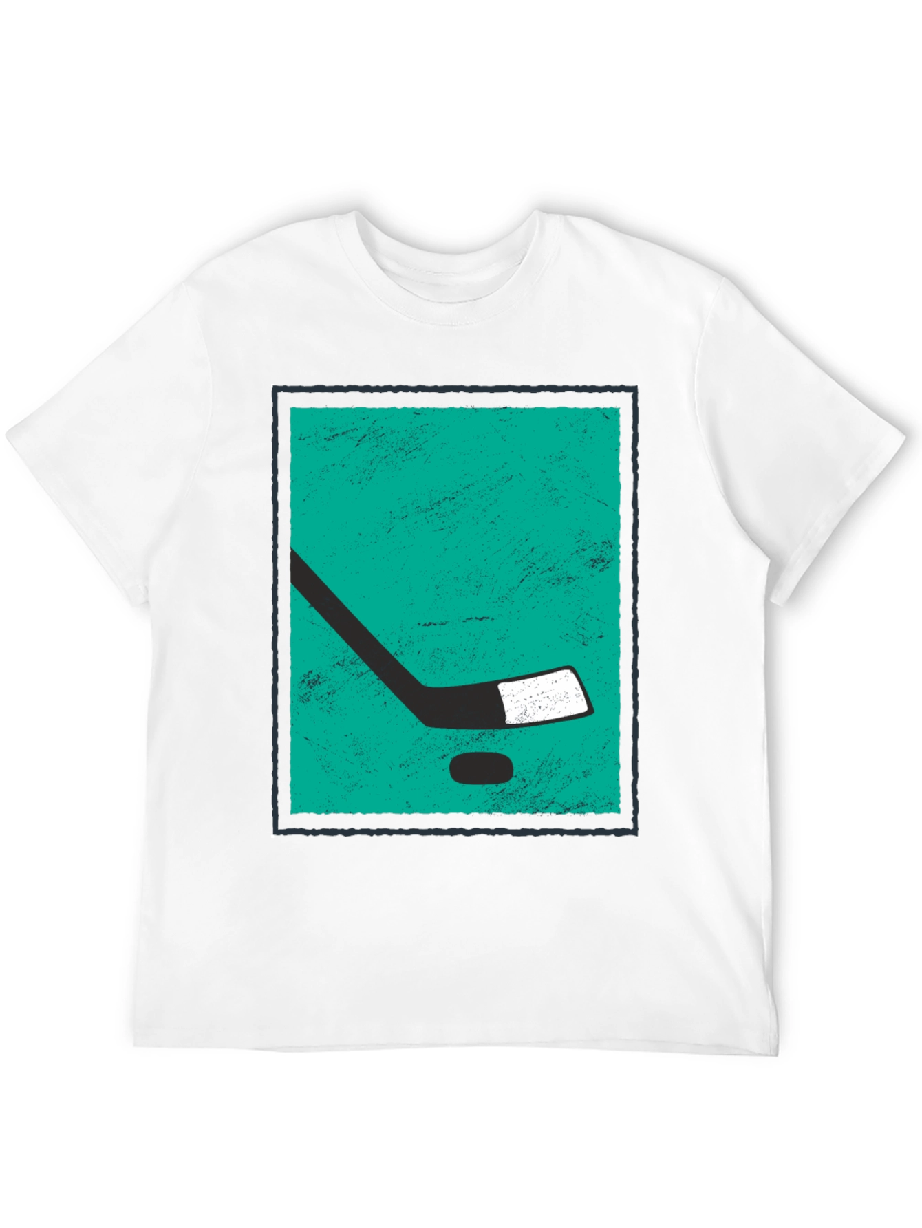 Hockey Stick Graphic Tee - Sporty & Stylish