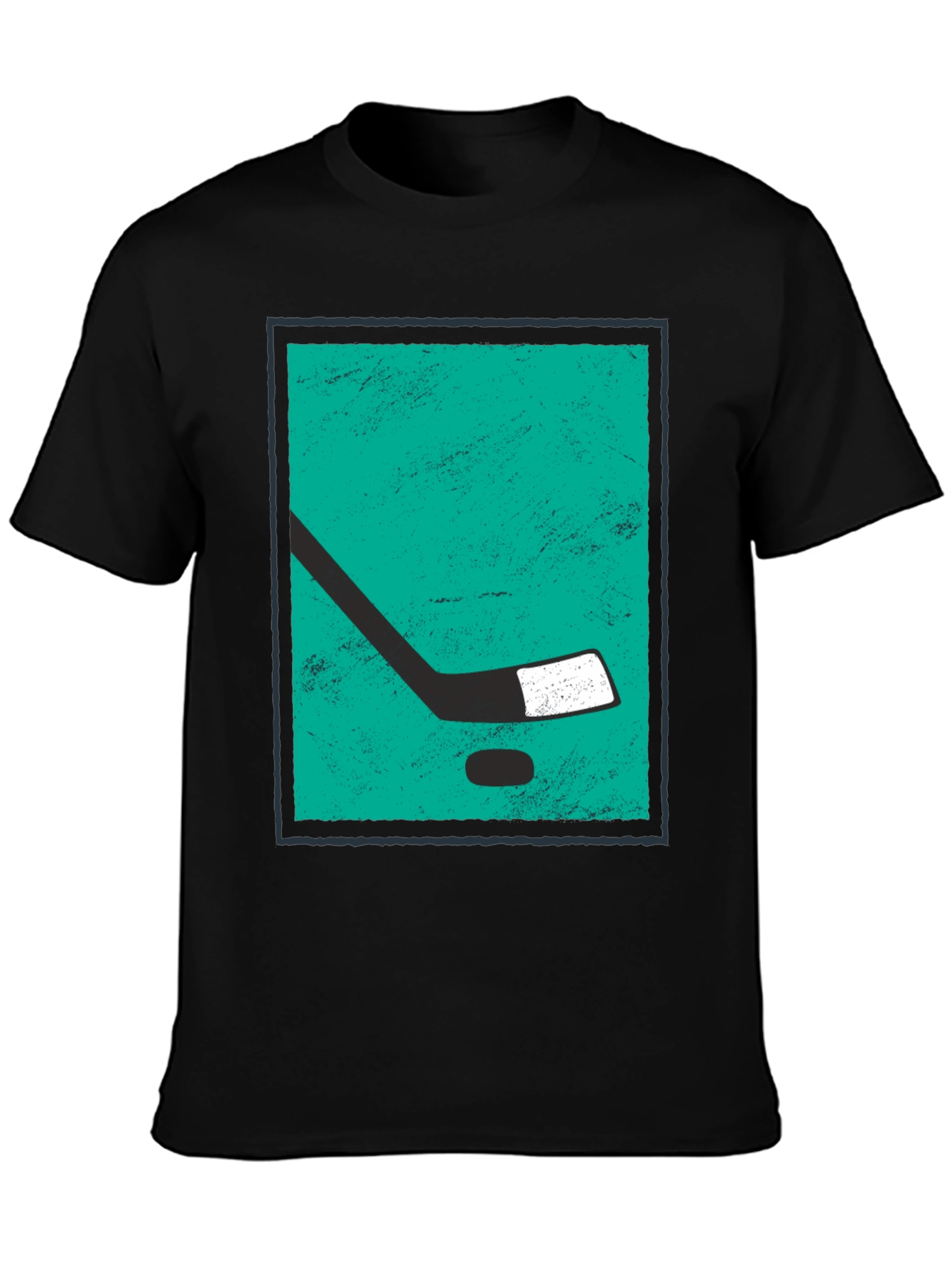 Hockey Stick Graphic Tee - Sporty & Stylish