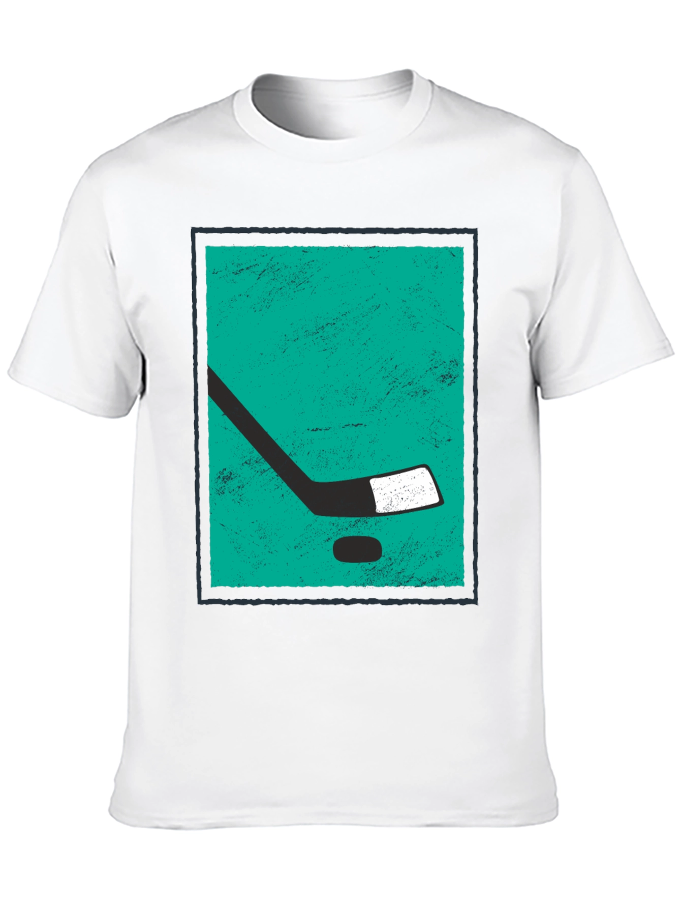 Hockey Stick Graphic Tee - Sporty & Stylish