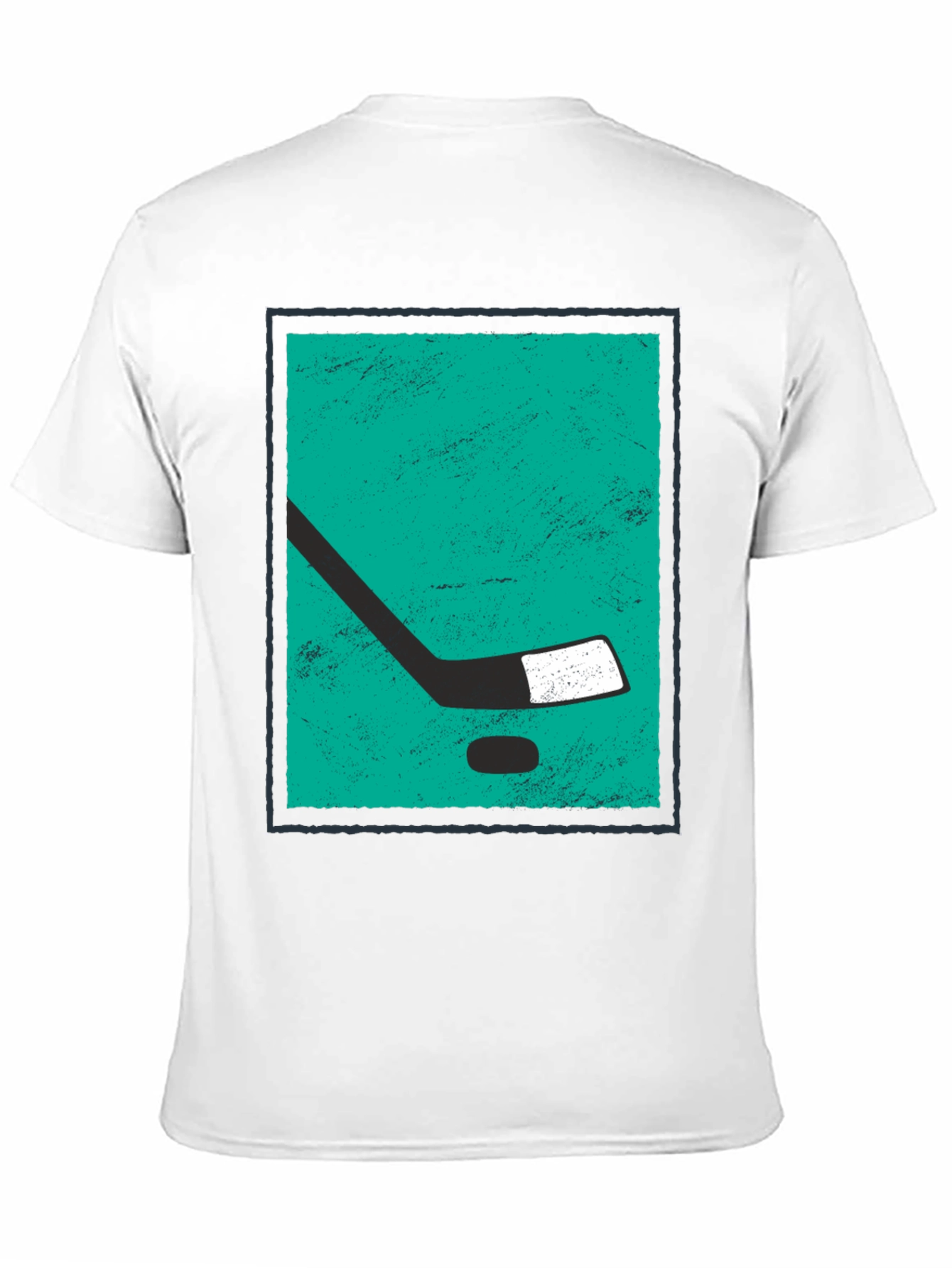 Hockey Stick Graphic Tee - Sporty & Stylish