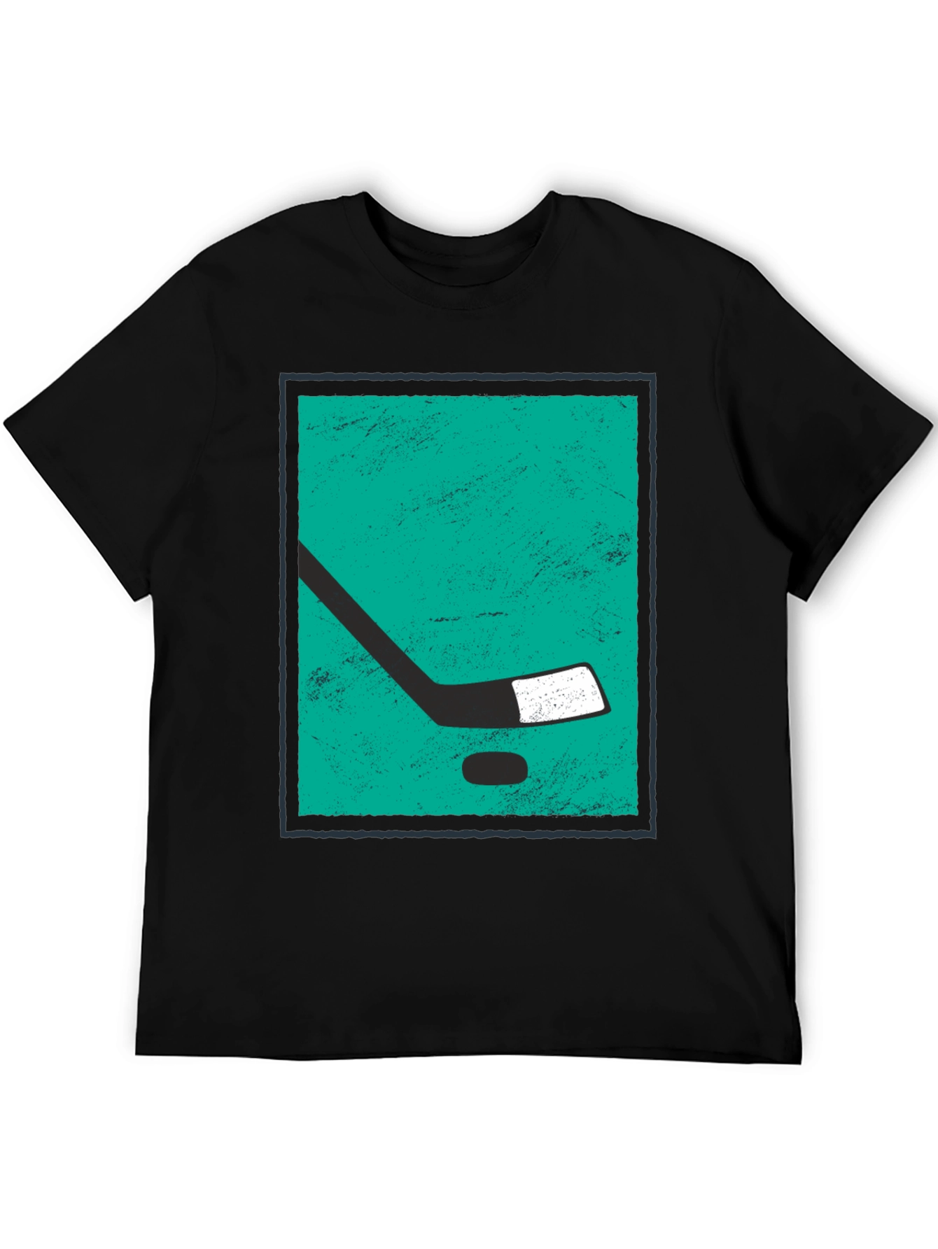 Hockey Stick Graphic Tee - Sporty & Stylish