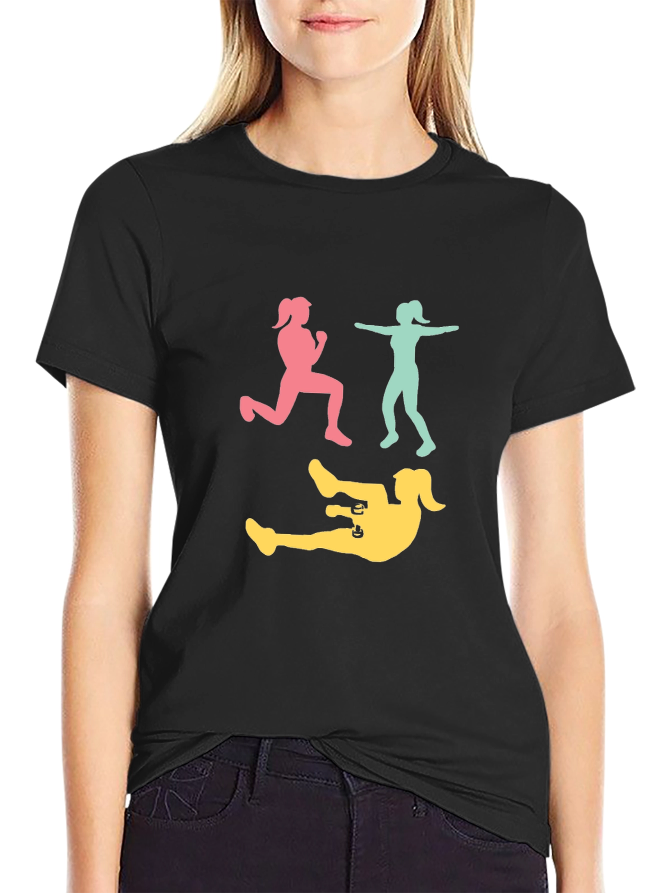 Workout Graphic Tee - Fitness Exercise Shirt