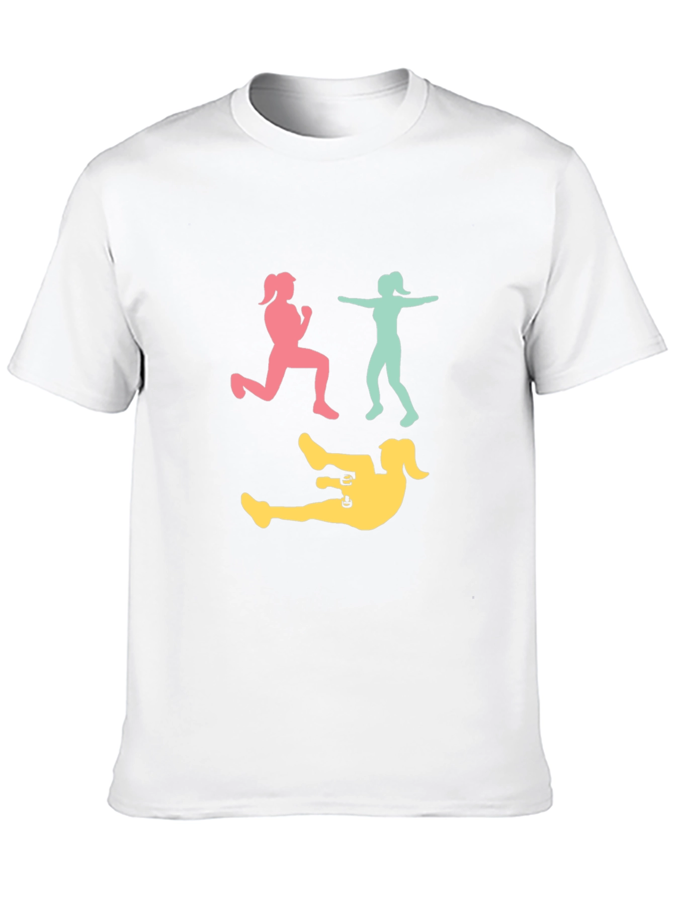 Workout Graphic Tee - Fitness Exercise Shirt
