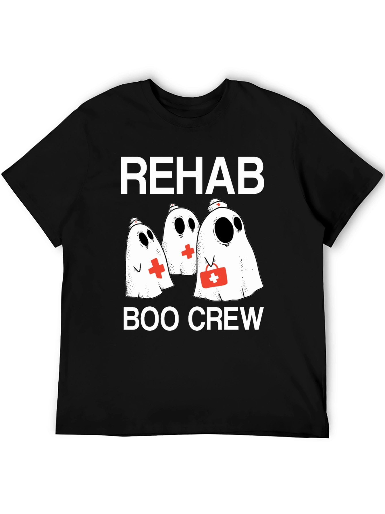 Rehab Boo Crew Halloween T-Shirt