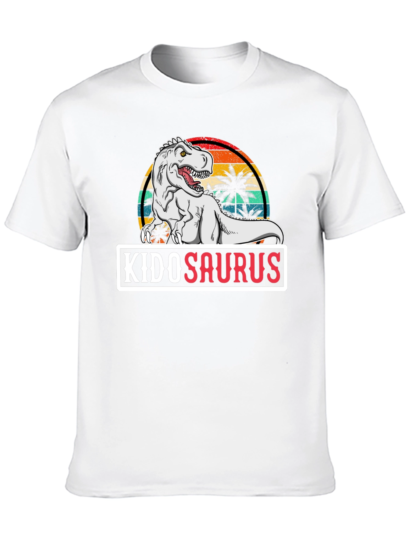 Kidosaurus Retro Dinosaur T-Shirt