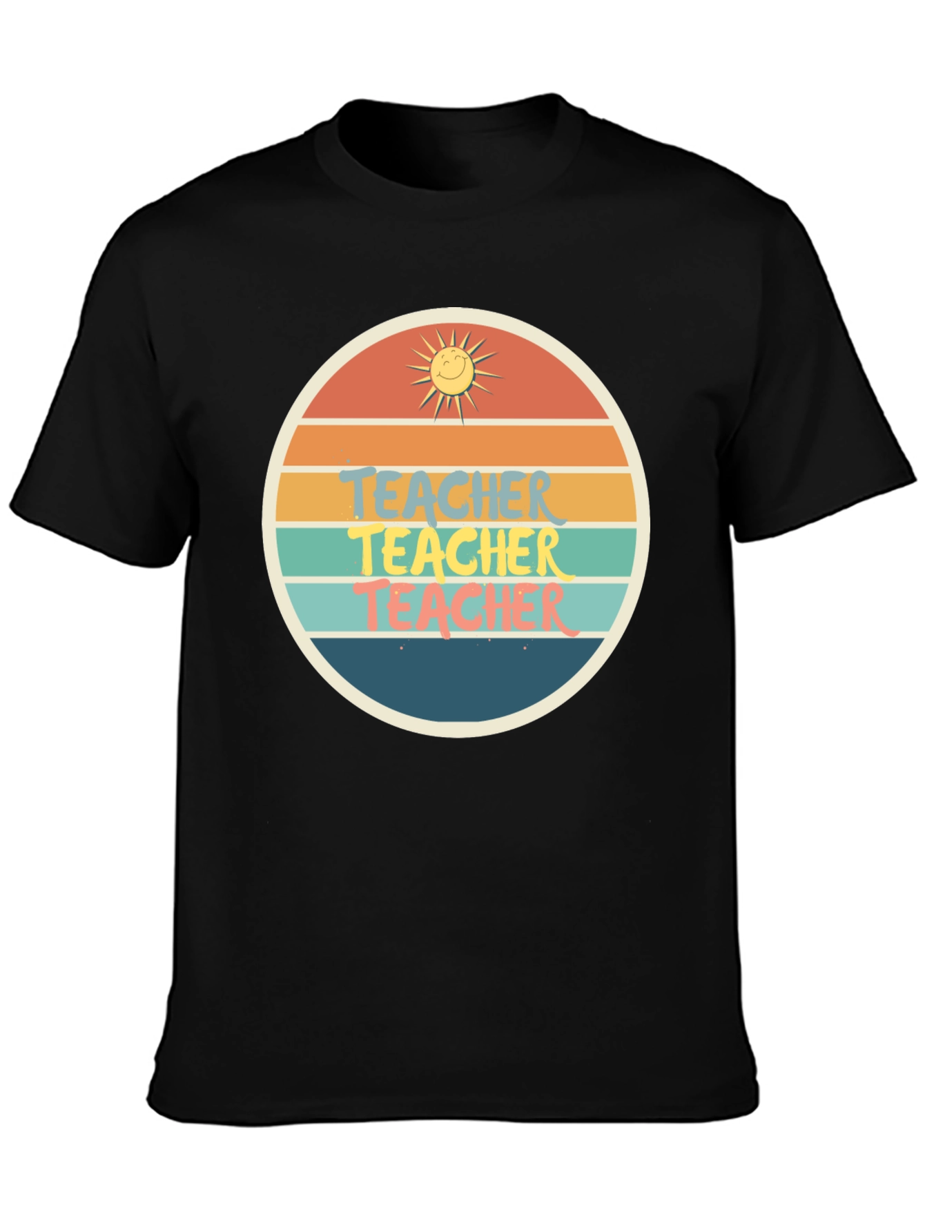 Teacher Retro Graphic T-Shirt