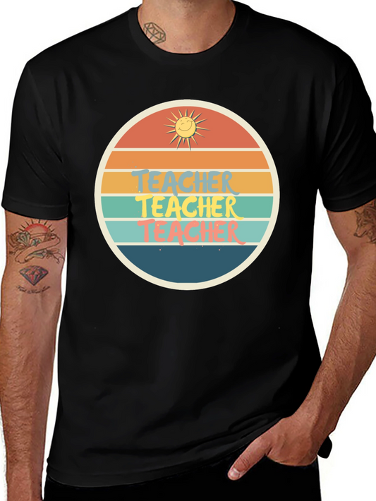 Teacher Retro Graphic T-Shirt