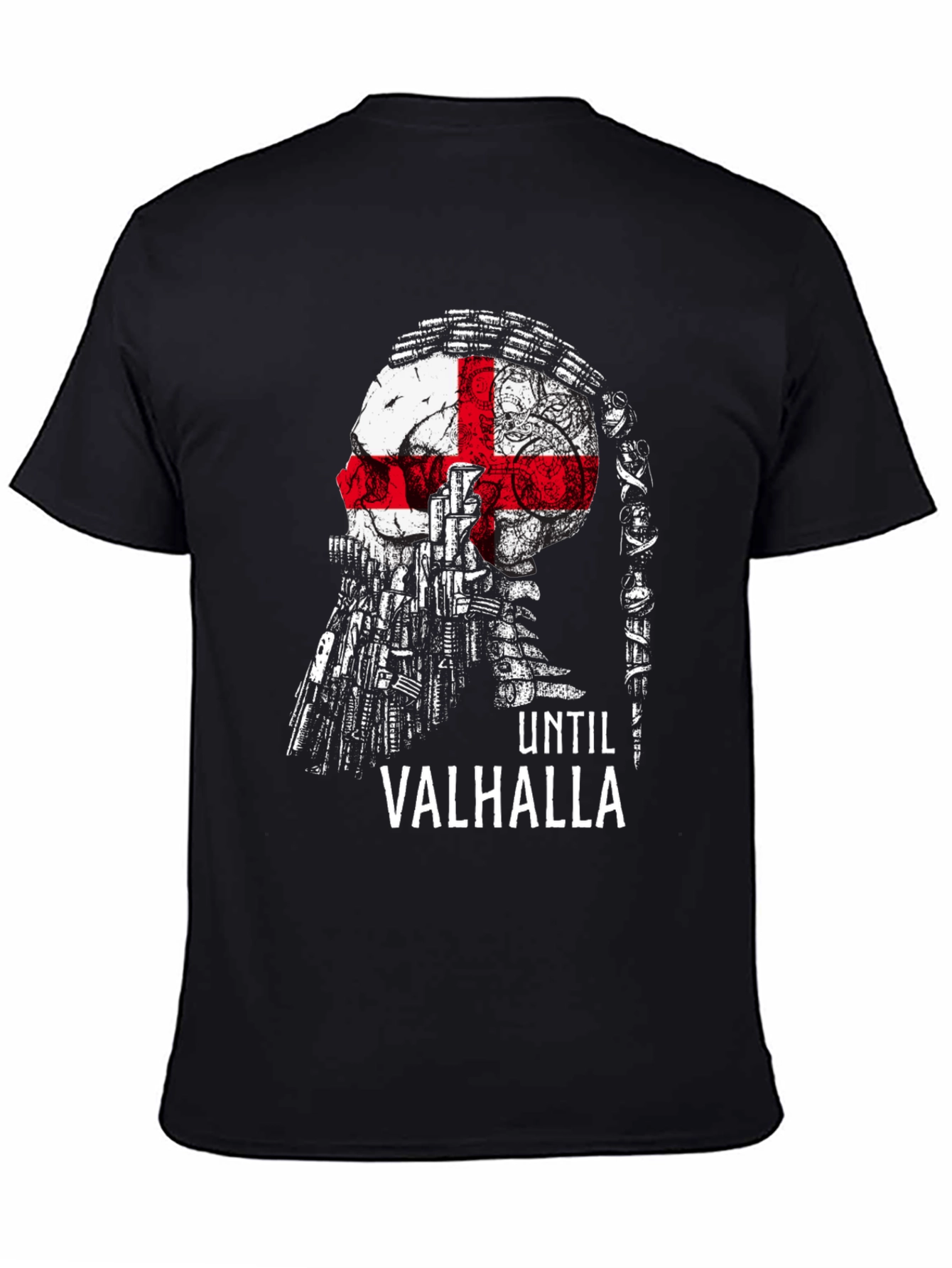 Until Valhalla Skull T-Shirt