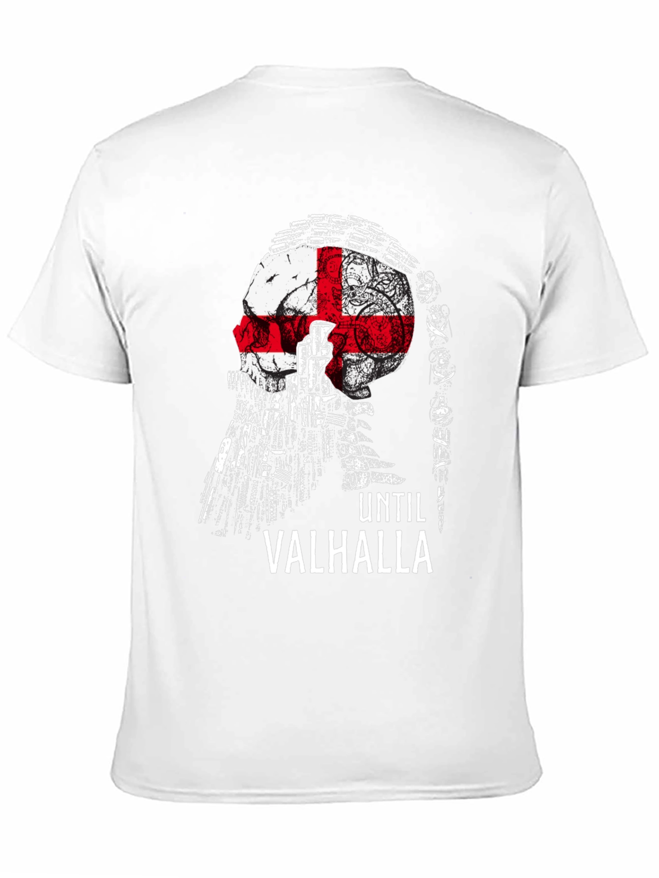 Until Valhalla Skull T-Shirt