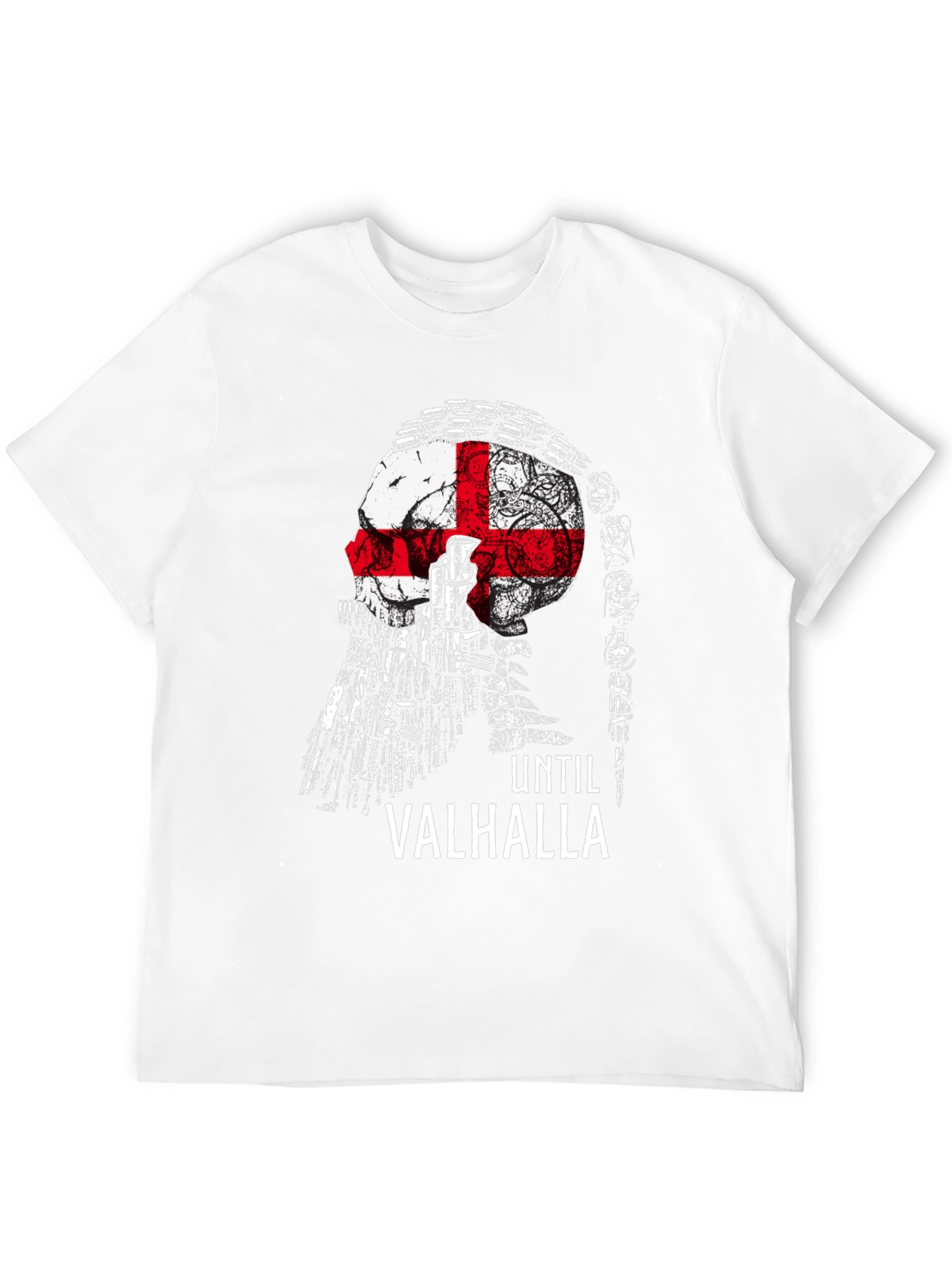 Until Valhalla Skull T-Shirt