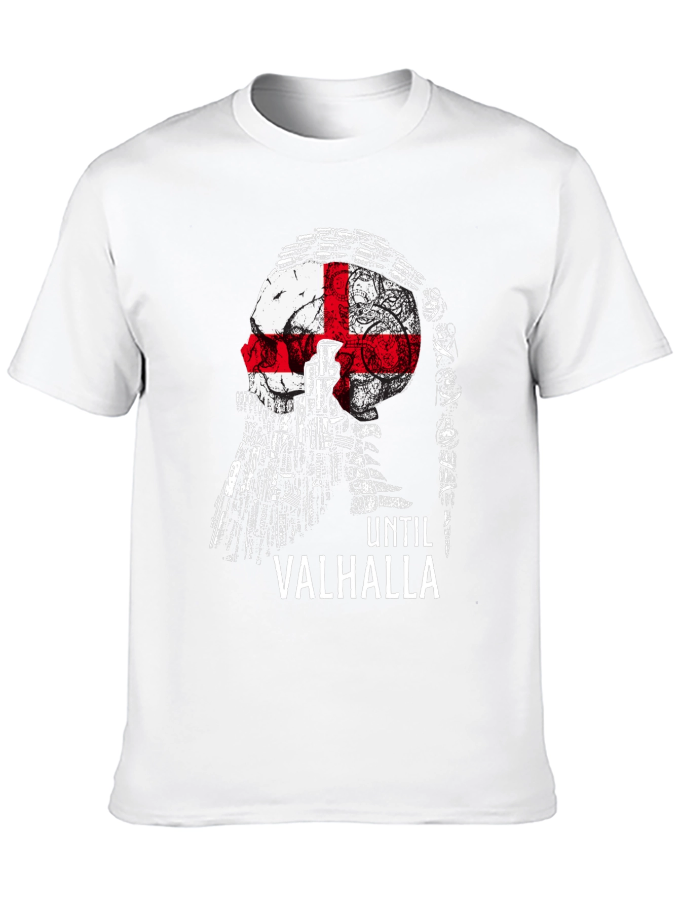 Until Valhalla Skull T-Shirt
