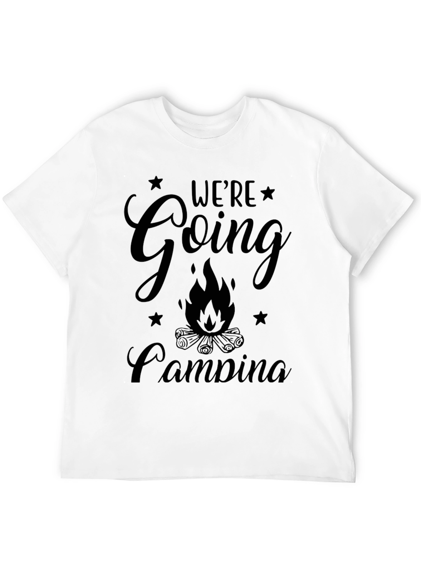 Camping Graphic Tee - Adventure Awaits!