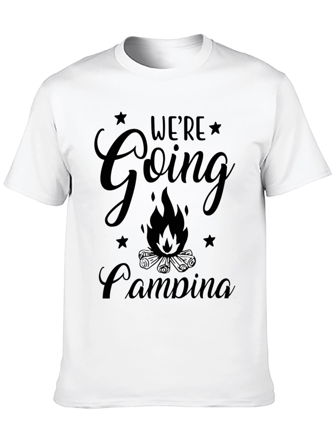 Camping Graphic Tee - Adventure Awaits!