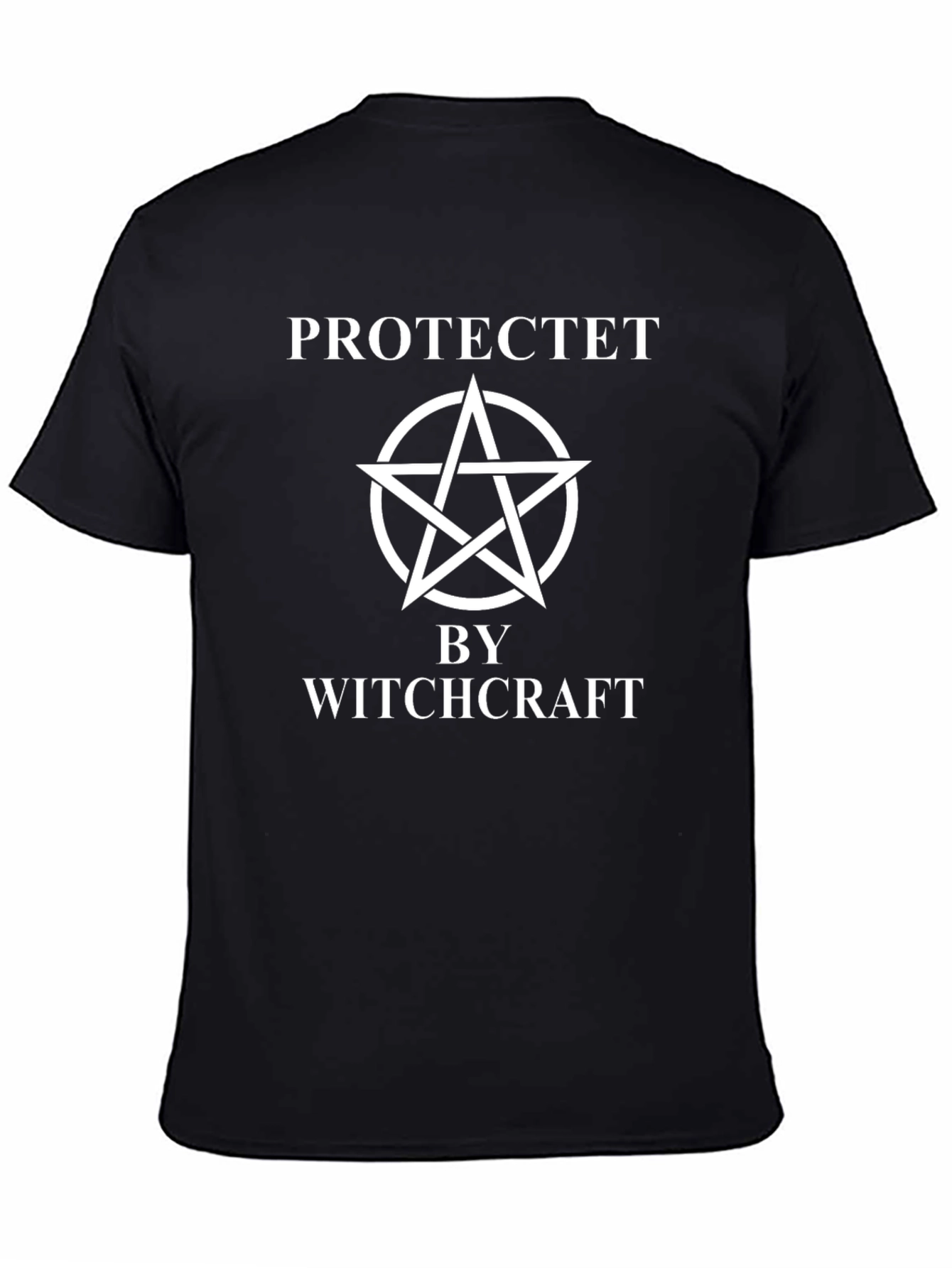 Protected by Witchcraft Graphic Tee - Black