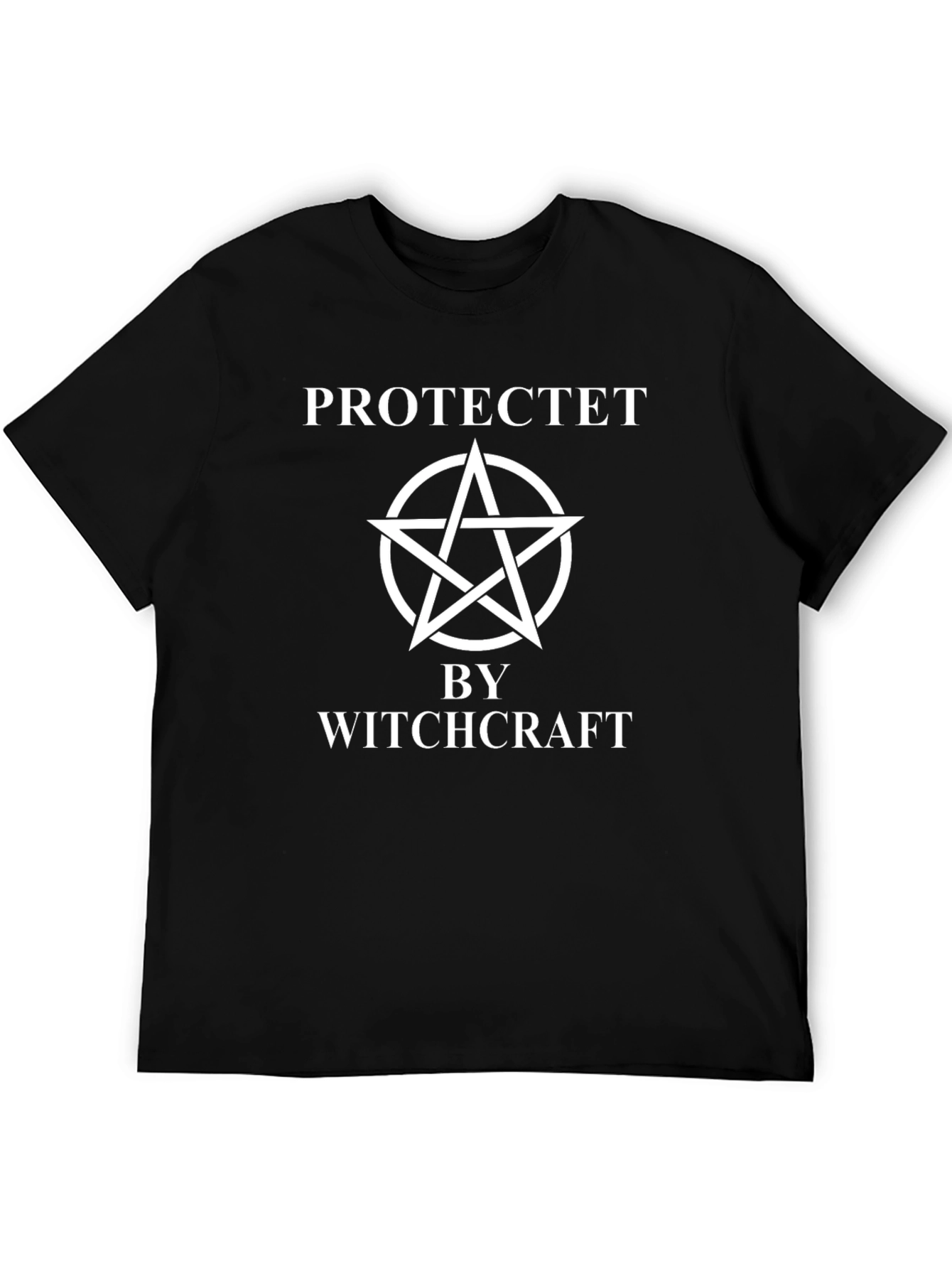 Protected by Witchcraft Graphic Tee - Black