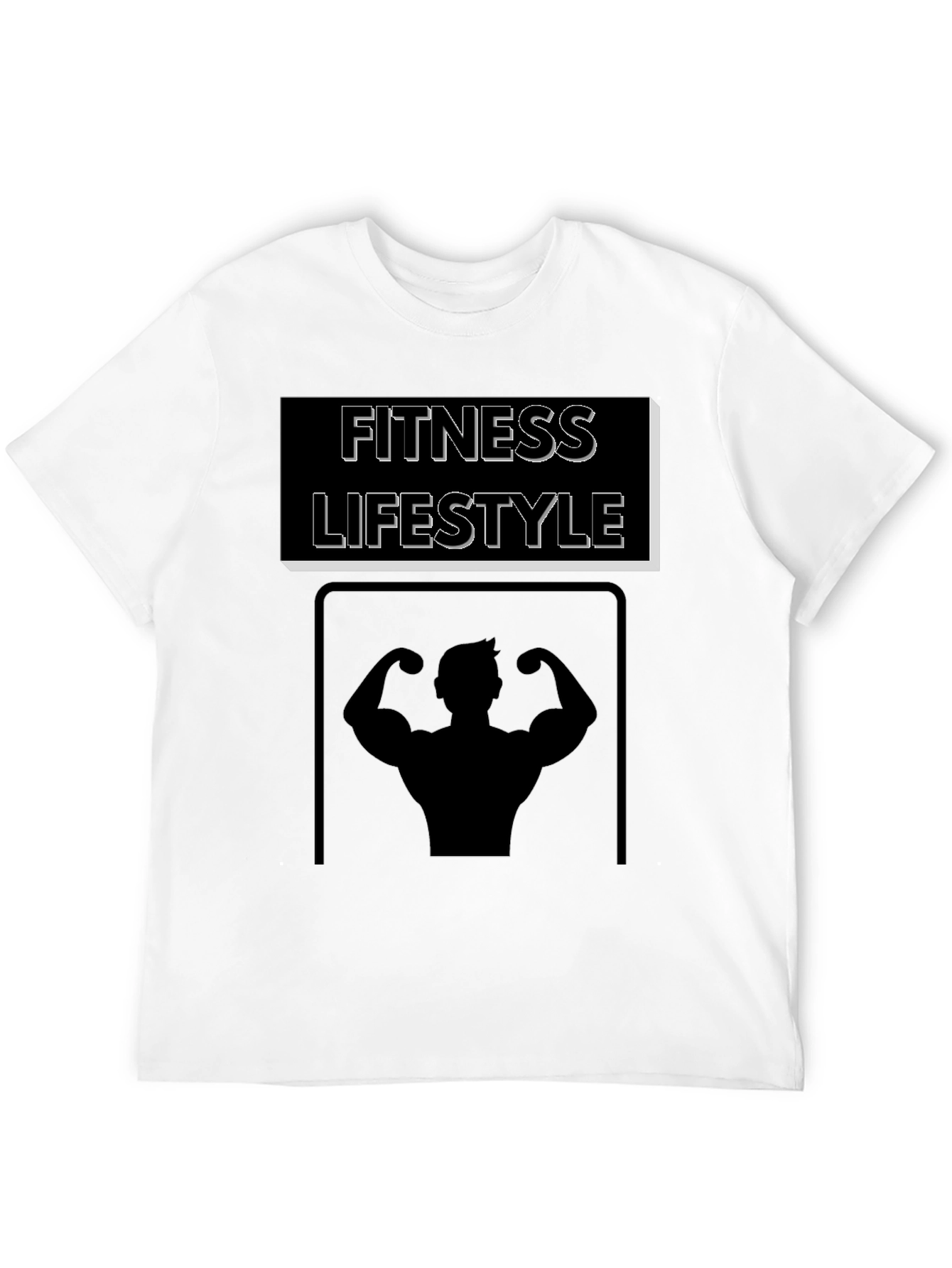 Fitness Lifestyle Graphic Tee - Gym Motivation