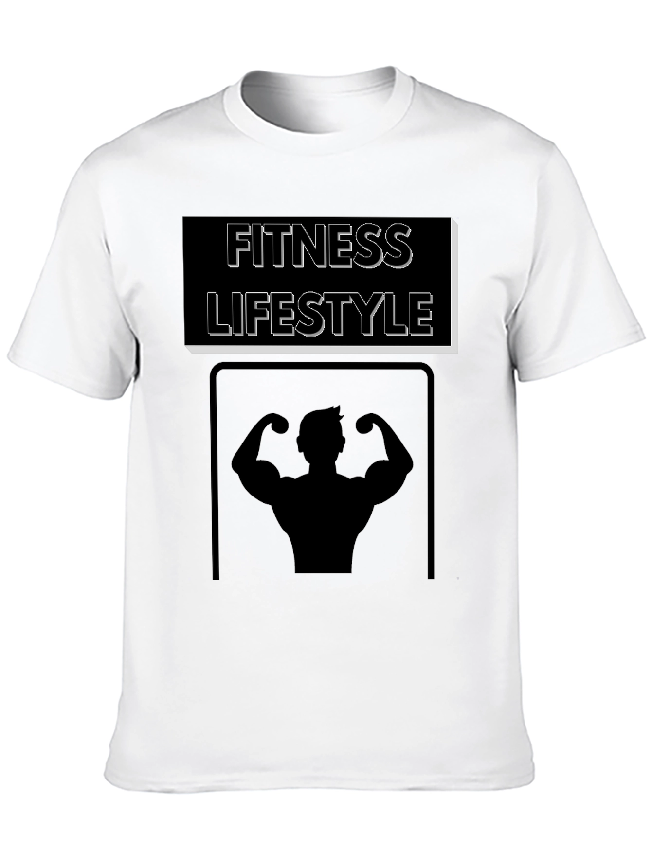 Fitness Lifestyle Graphic Tee - Gym Motivation