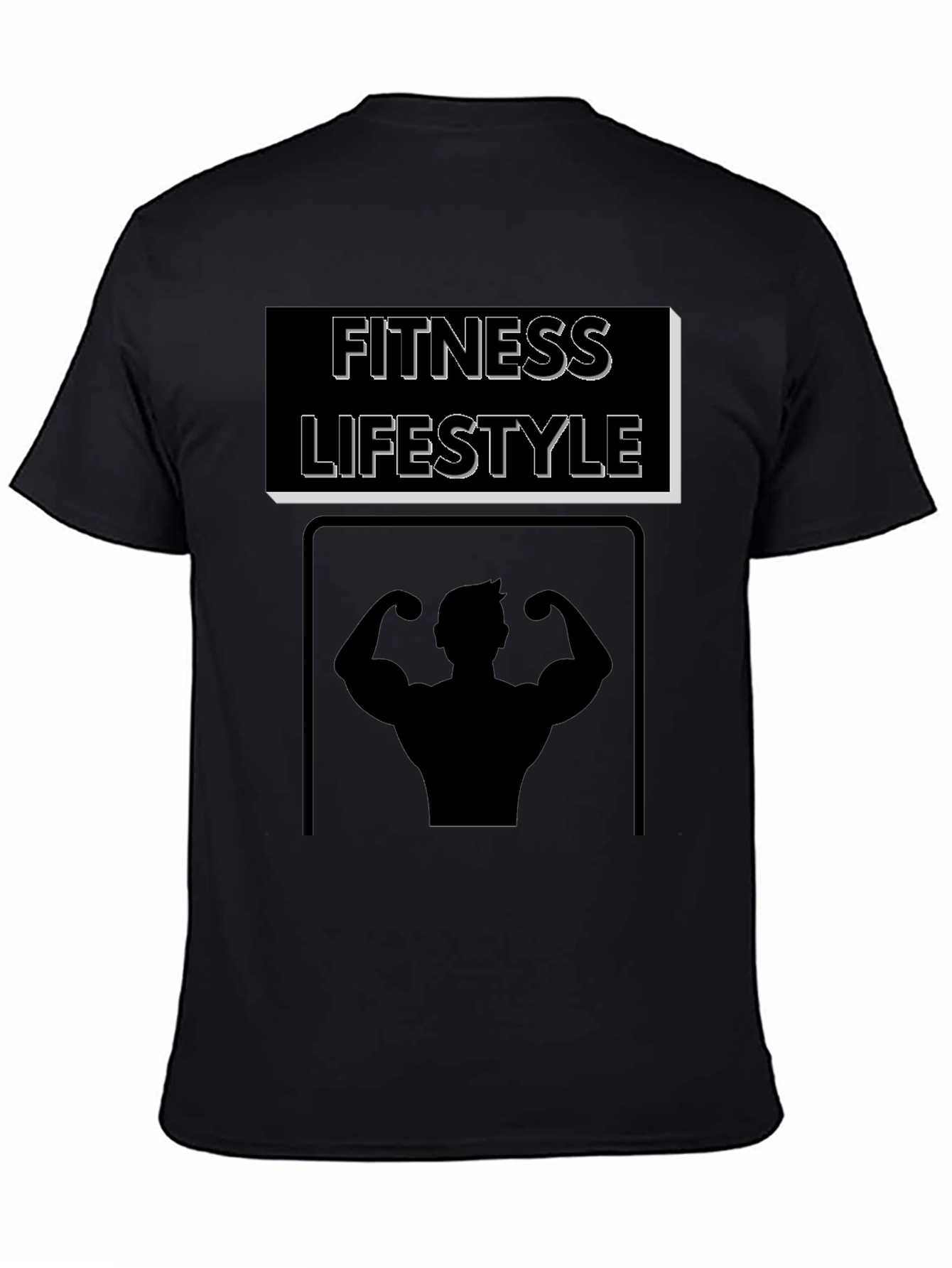 Fitness Lifestyle Graphic Tee - Gym Motivation