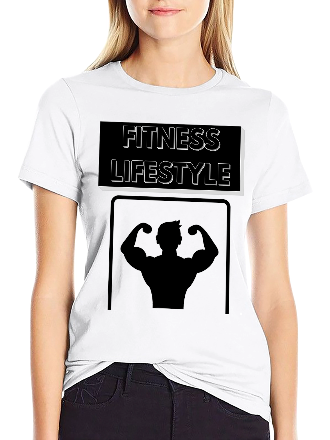 Fitness Lifestyle Graphic Tee - Gym Motivation