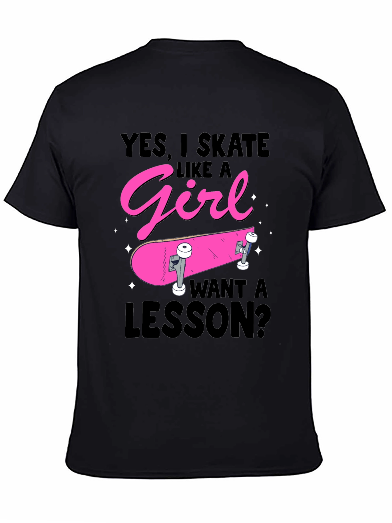 Skate Like a Girl T-Shirt Funny Skater Gift