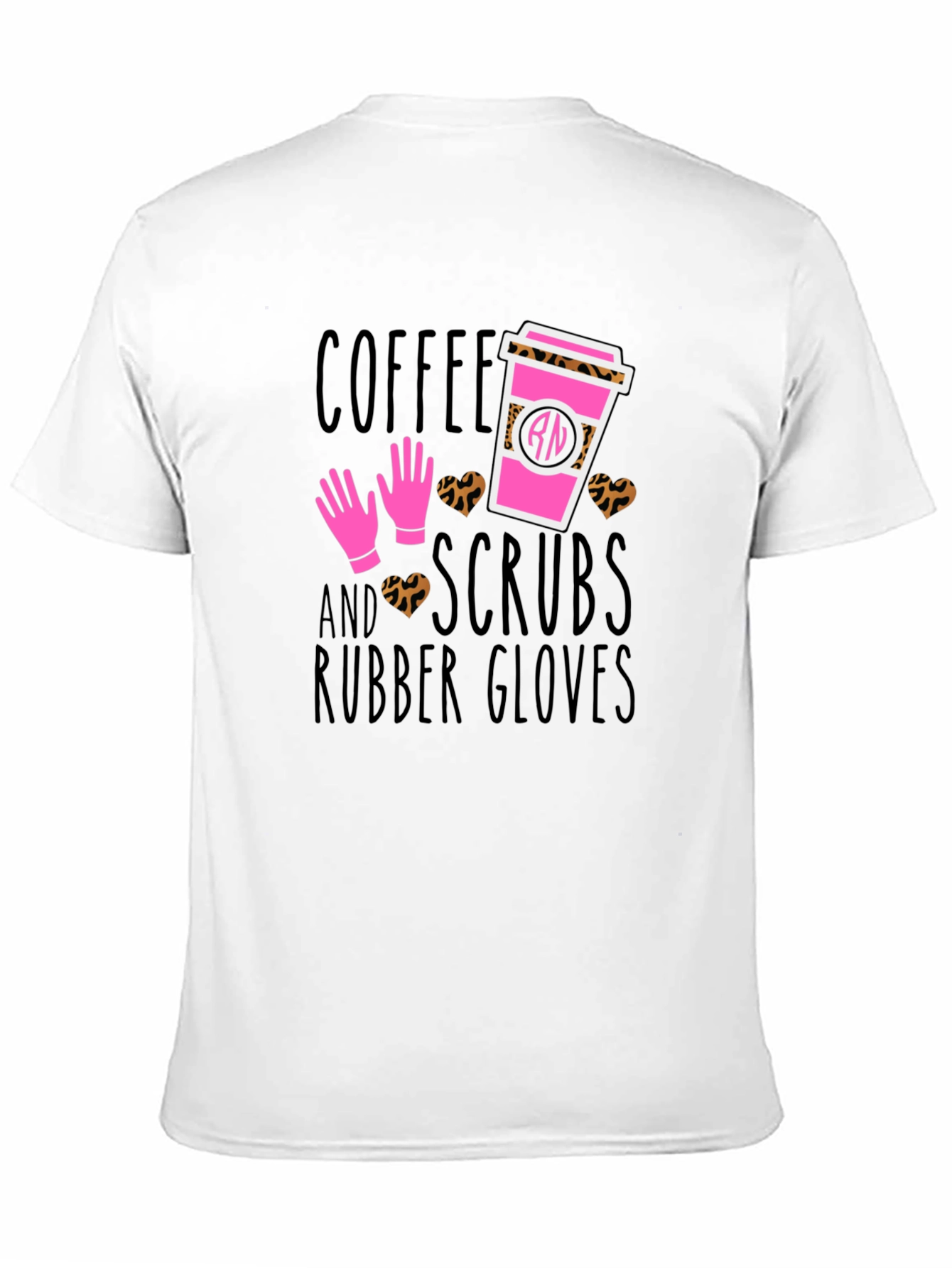 Coffee Scrubs Rubber Gloves T-Shirt